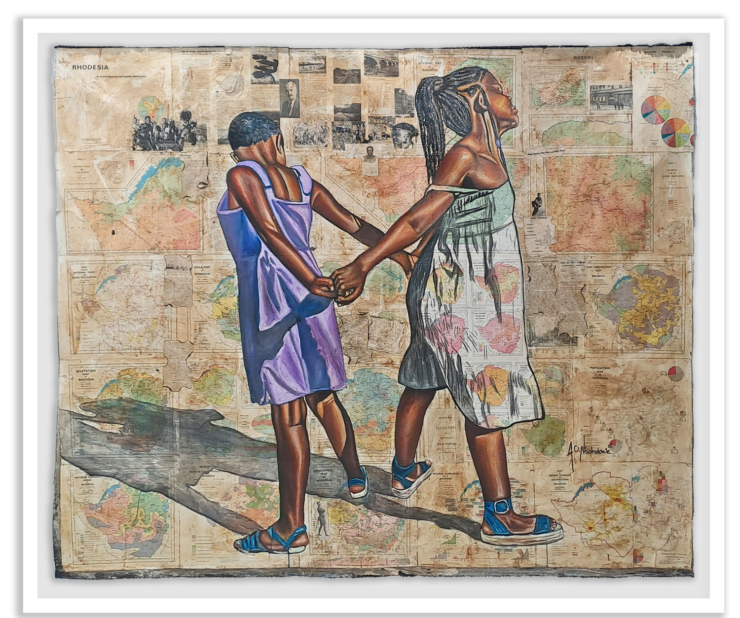 Andrew Ntshabele, The Tides Will Change for the Better 2, 2022