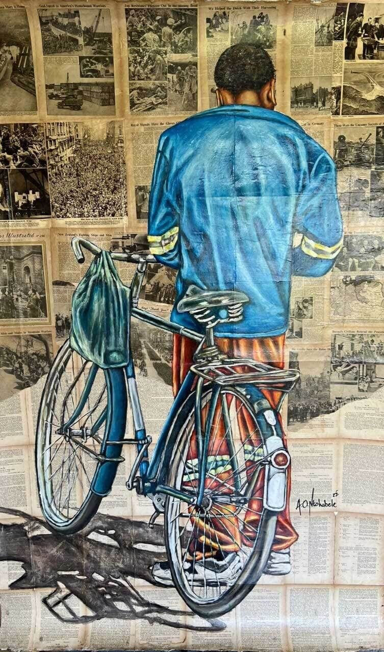 Andrew Ntshabele, One Story is Not Enough 2, 2022