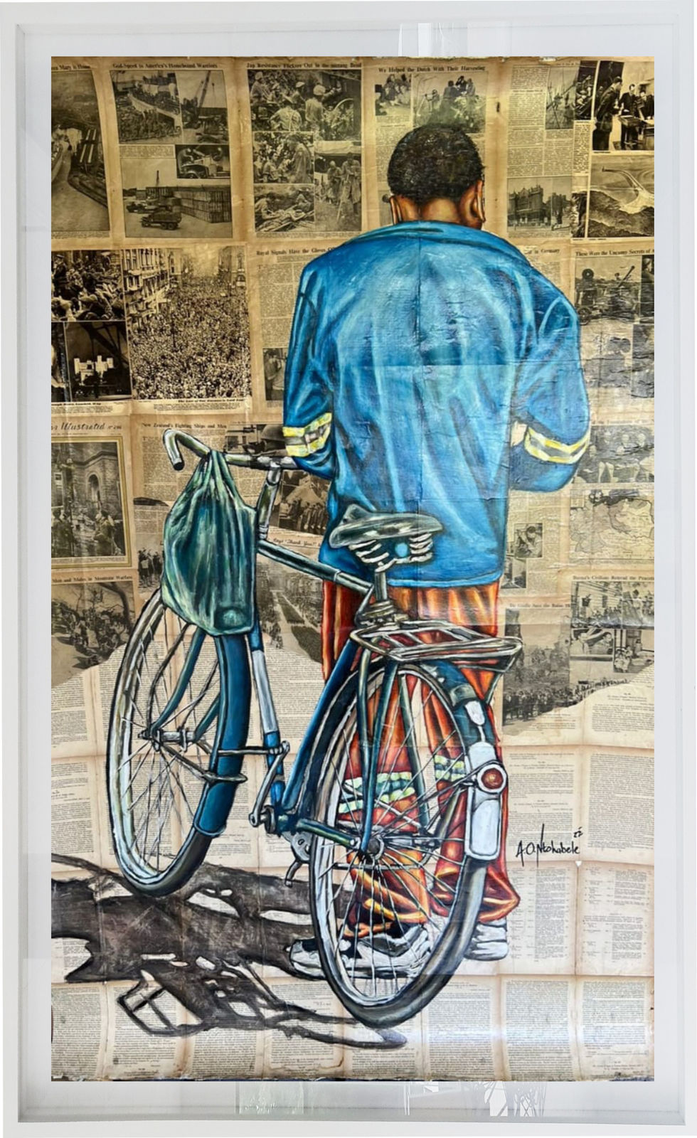 Andrew Ntshabele, One Story is Not Enough 2, 2022