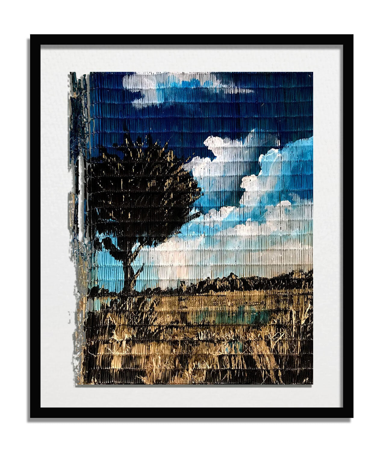 Fumani Maluleke, Mapapa Lama Khumbaka ( cloud that touch), 2023