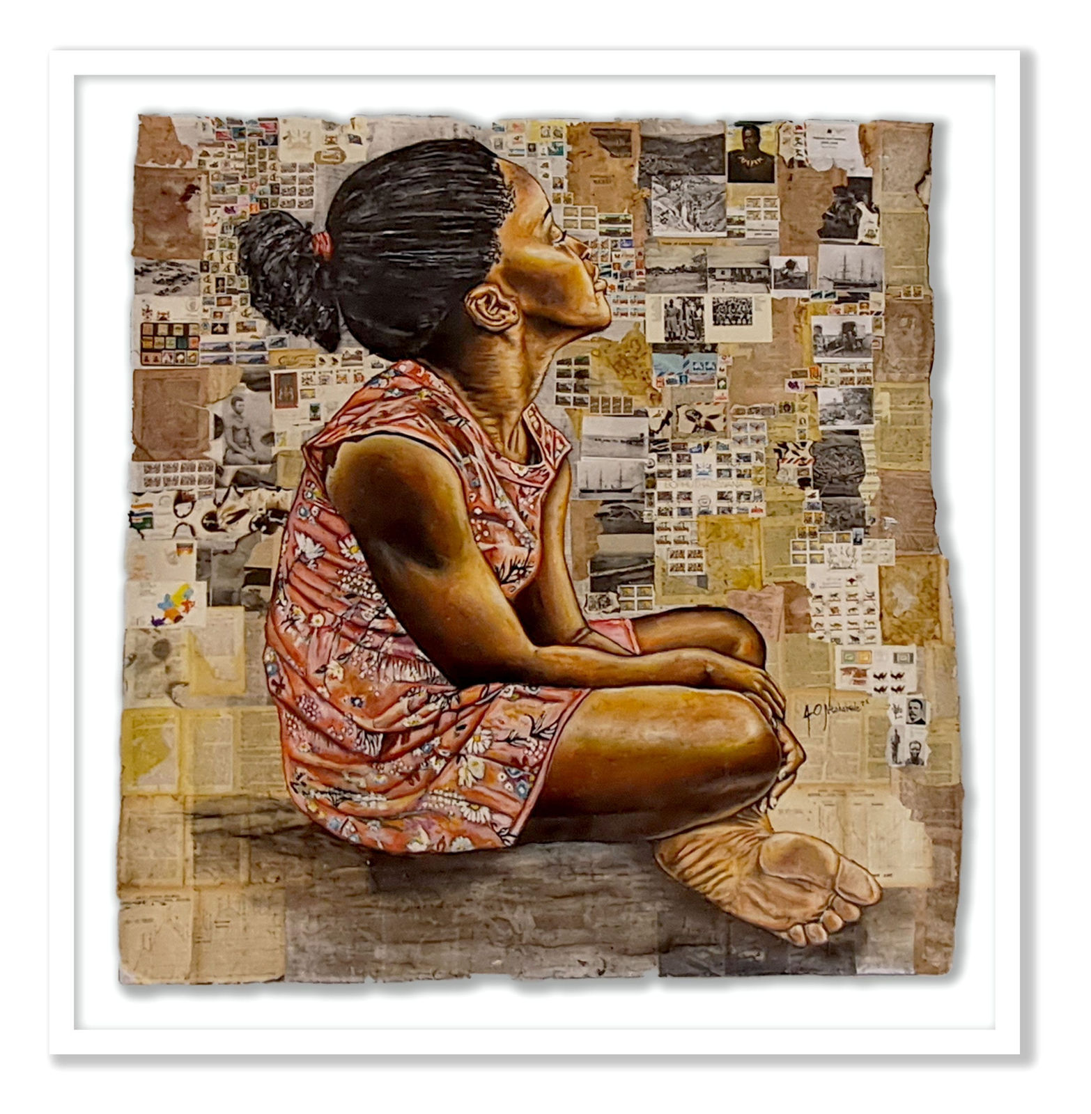 Andrew Ntshabele, Multilayered Memories 9, 2023