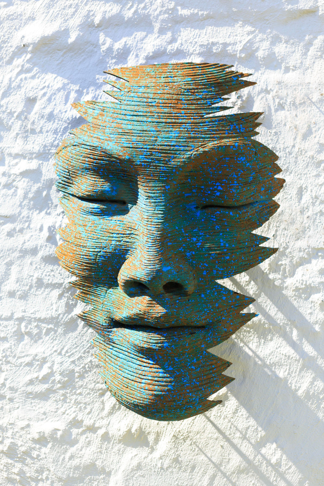 Anton Smit, Faces II Mask - Medium - Wall Mounted , 2024