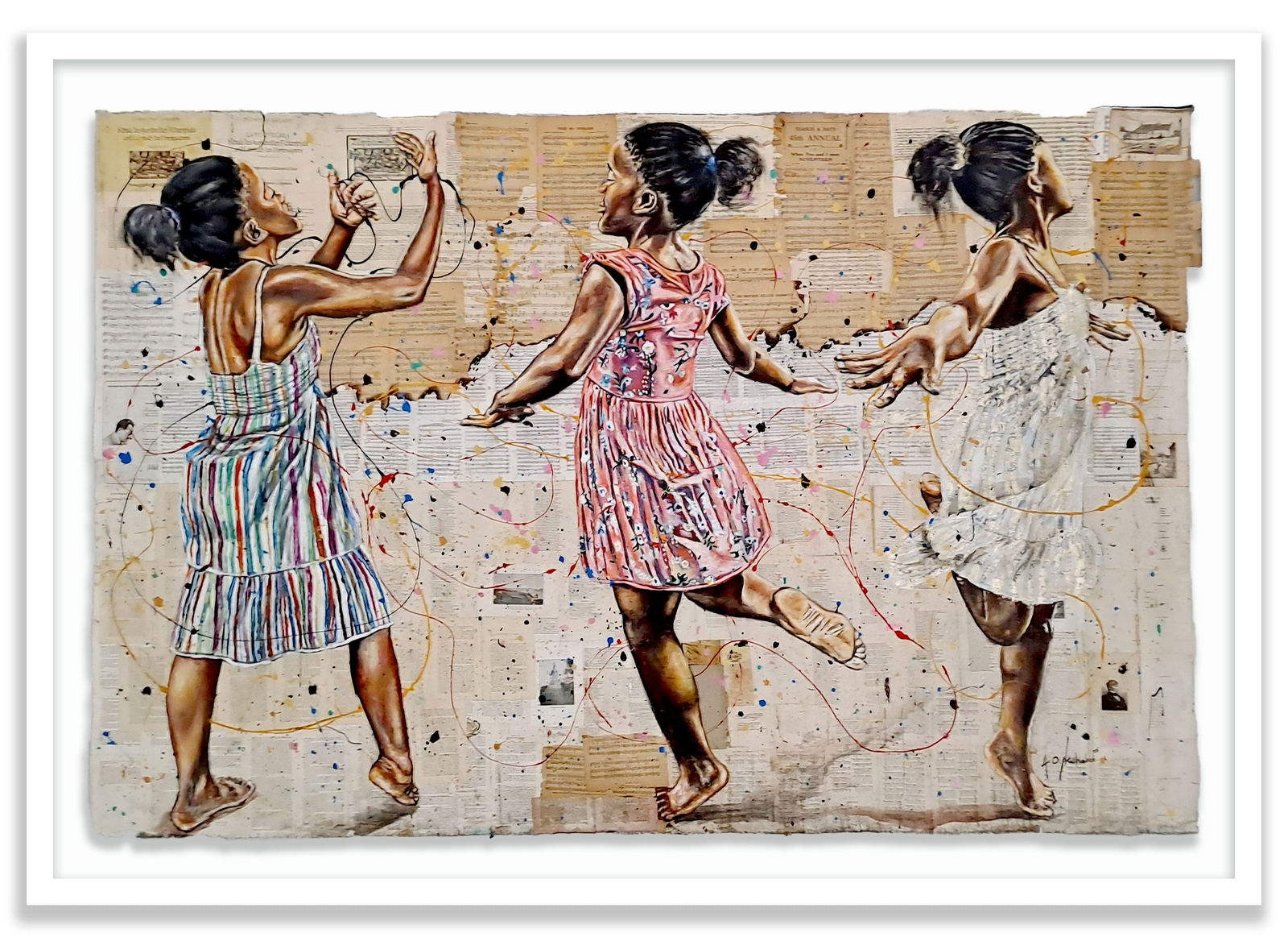 Andrew Ntshabele, Multilayered Memories 2, 2023