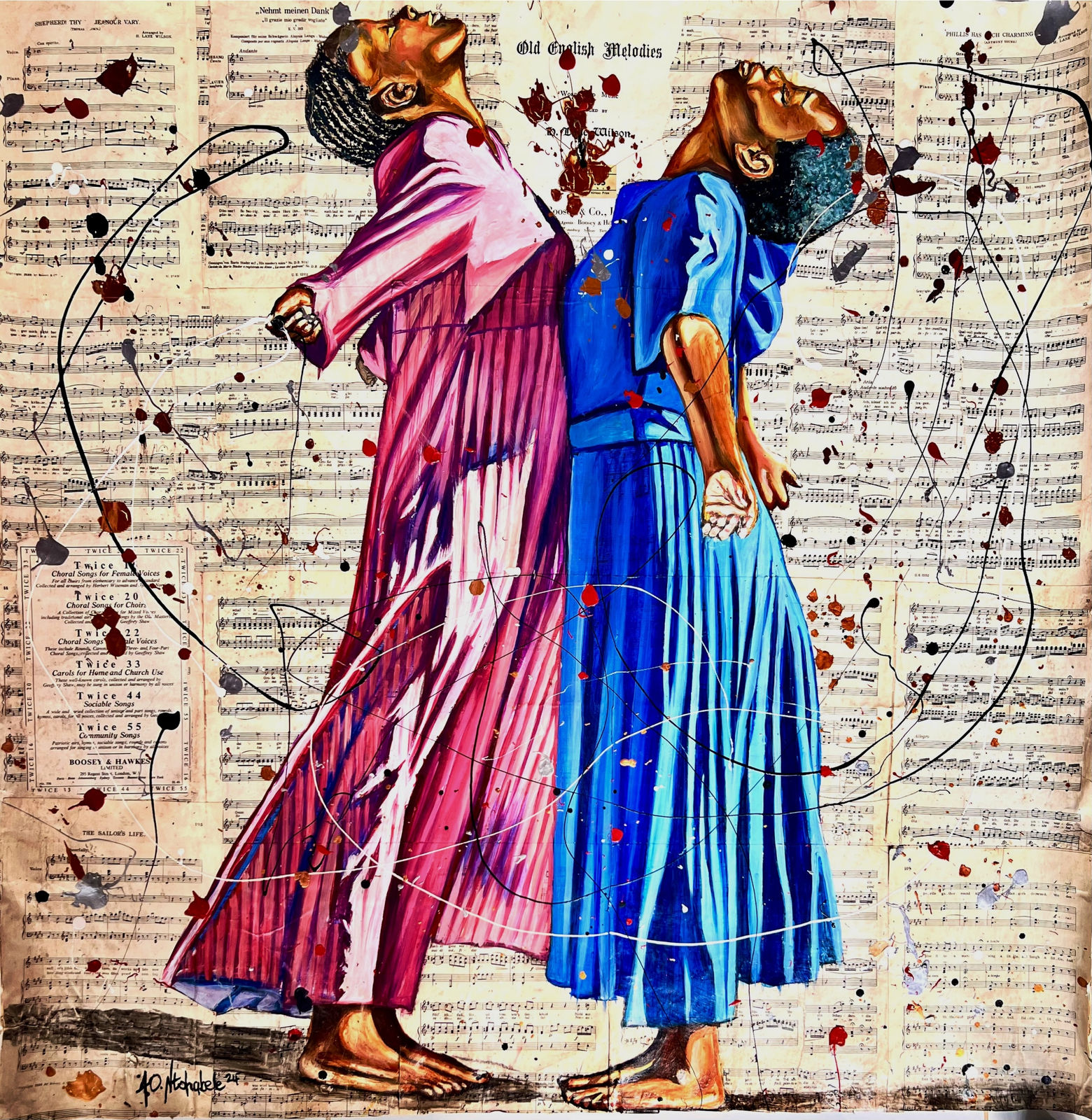 Andrew Ntshabele, Nehment Meinen Danke ( Give Thanks ), 2024