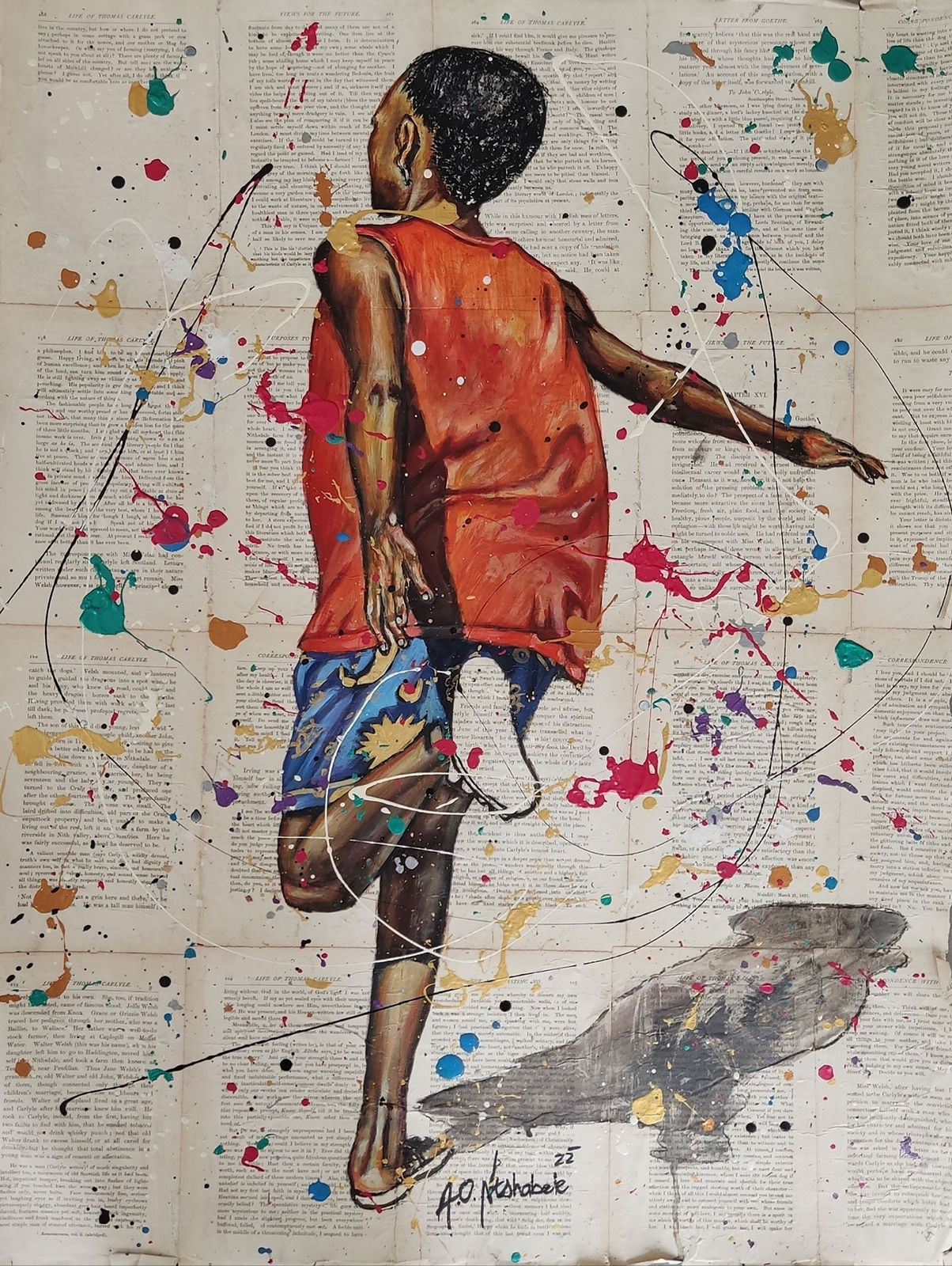 Andrew Ntshabele, Delightful Memories 2, 2022