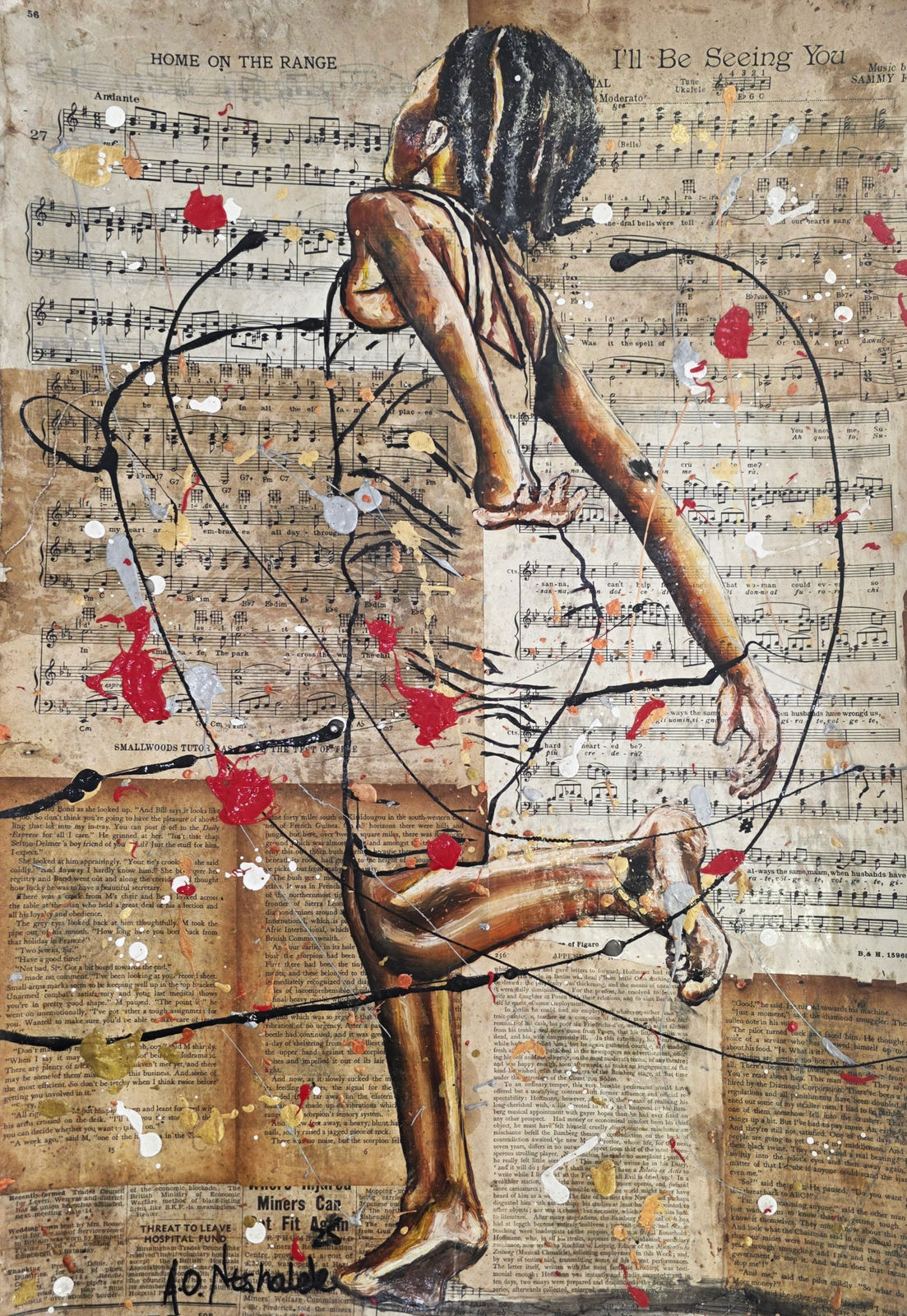 Andrew Ntshabele, I’ll be Seeing You , 2025