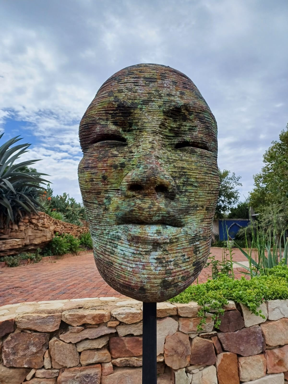 Anton Smit, Faith Mask – Medium – Wall Mounted