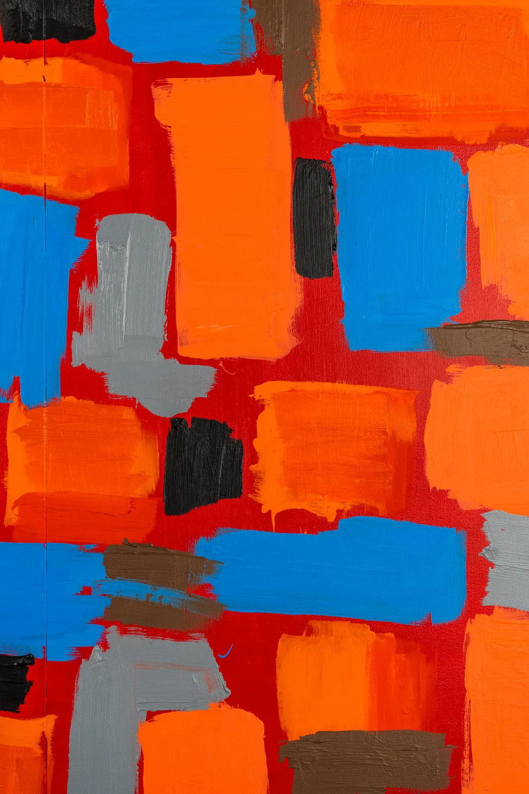 Geometric abstract painting by artist Emilio DiIorio