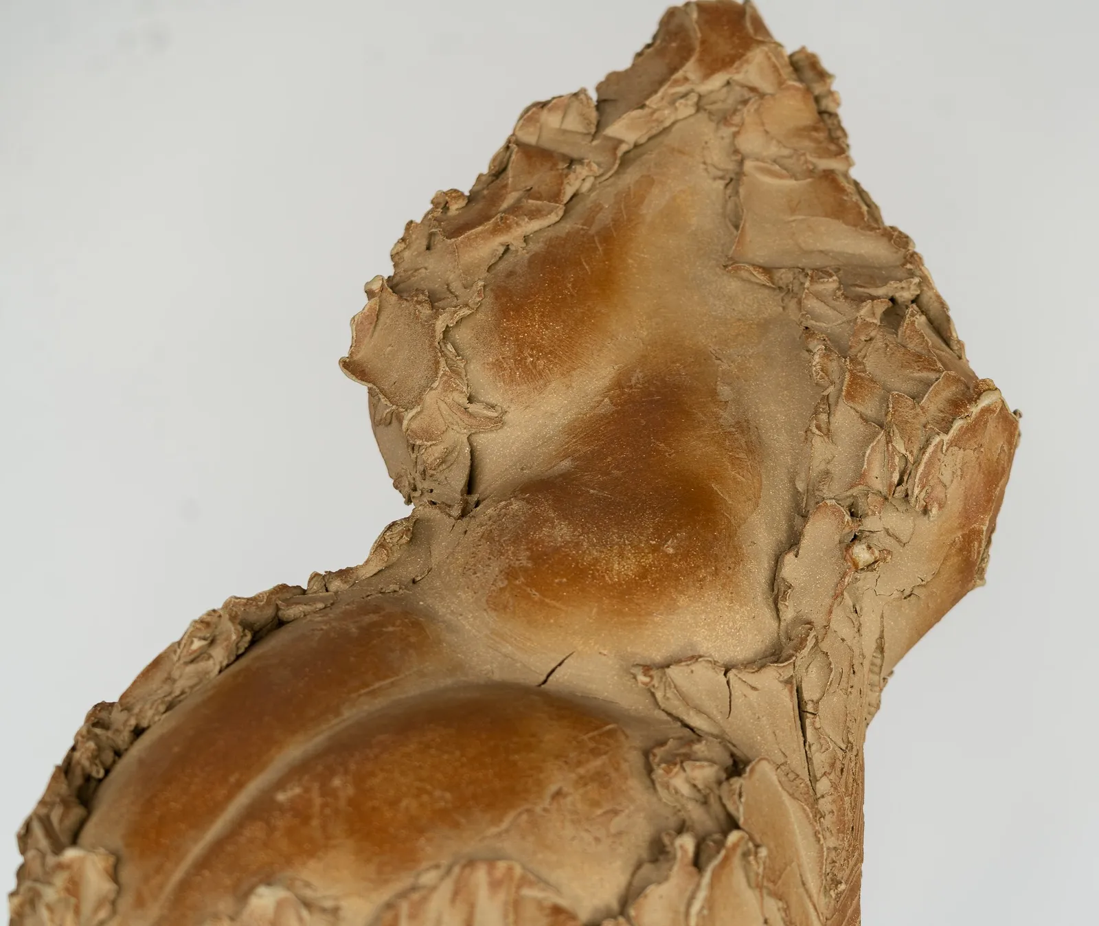 Abstract figurative ceramic sculpture b