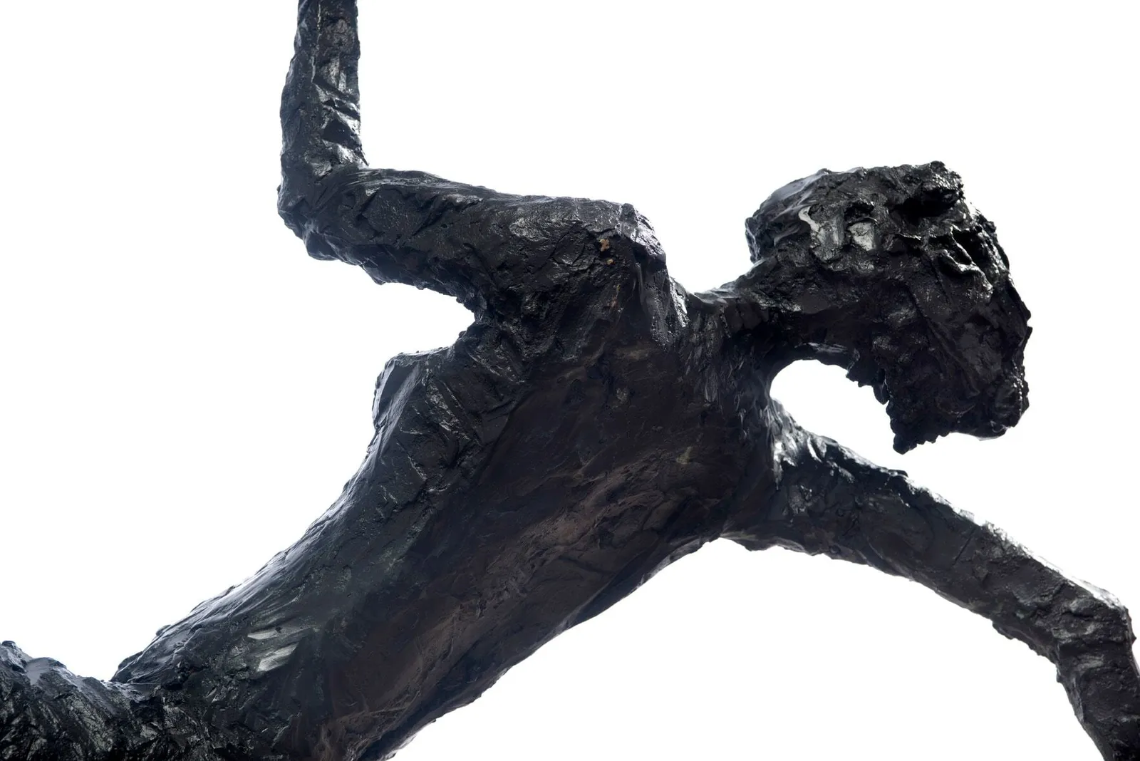 Bronze sculpture with two female figures by artist Emilio DiIorio.