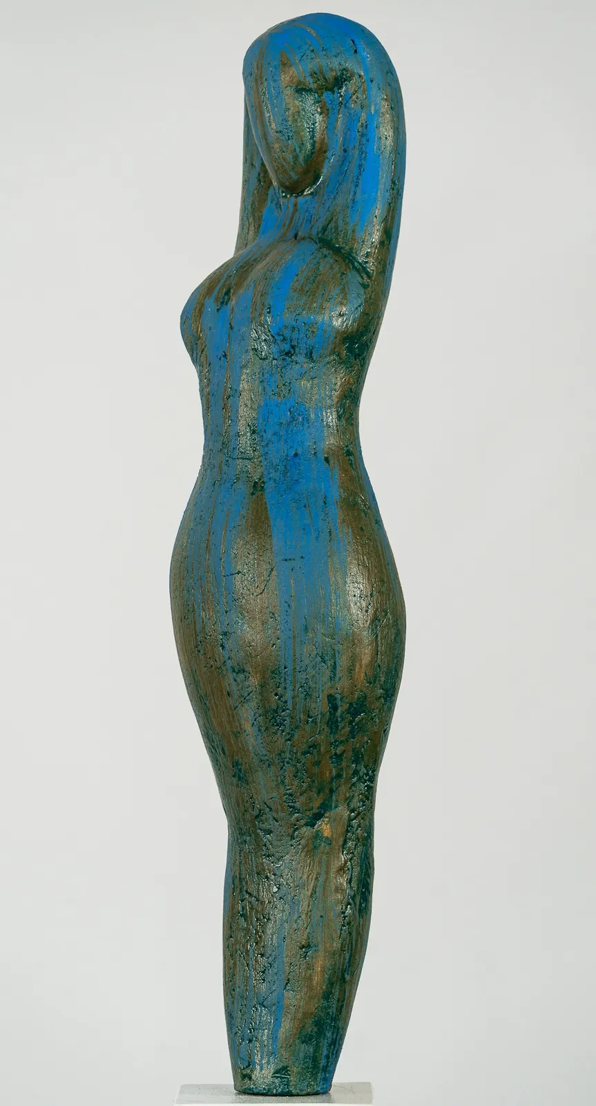 Ceramic figurative sculpture in the Egyptian series by sculptor Emilio DiIorio
