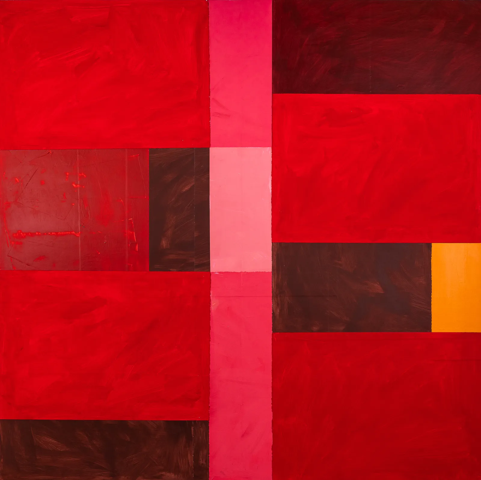 Abstract collage by painter Emilio DiIorio