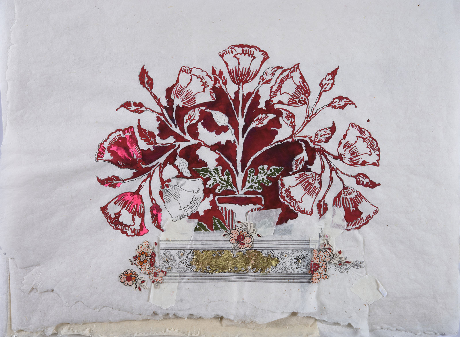 Asma Bahmim, Rose Explosion III, 2025