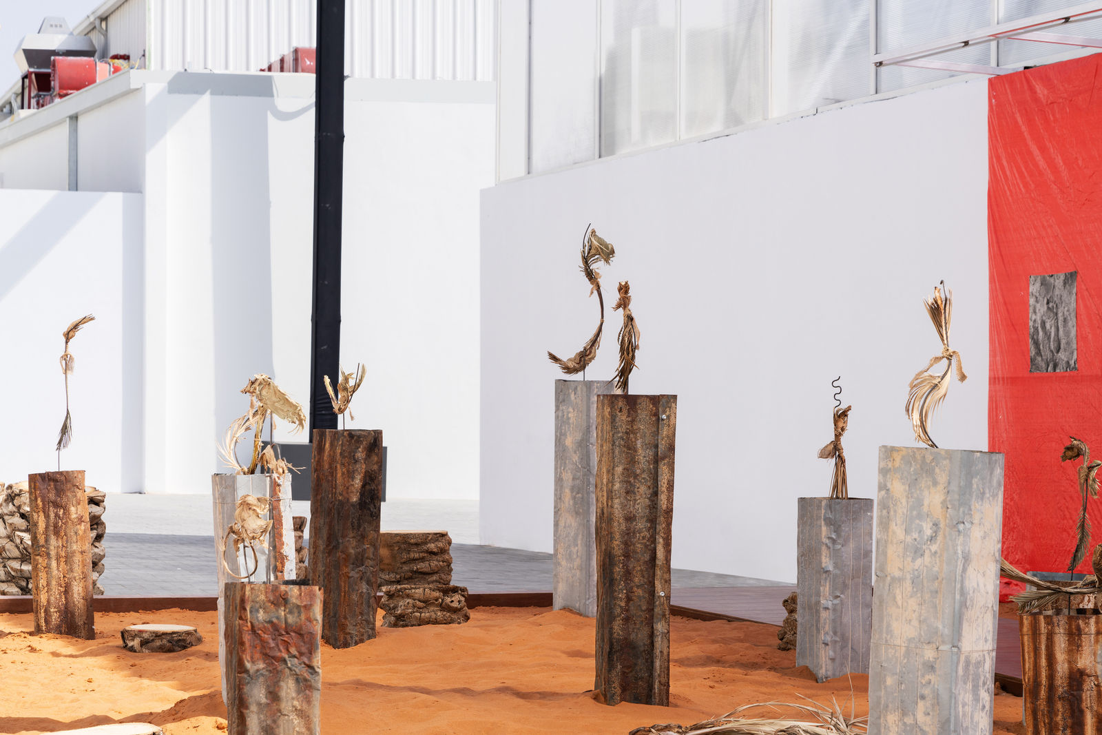 Mohammad Alfaraj, The whispers of today are heard in the garden of tomorrow, 2024