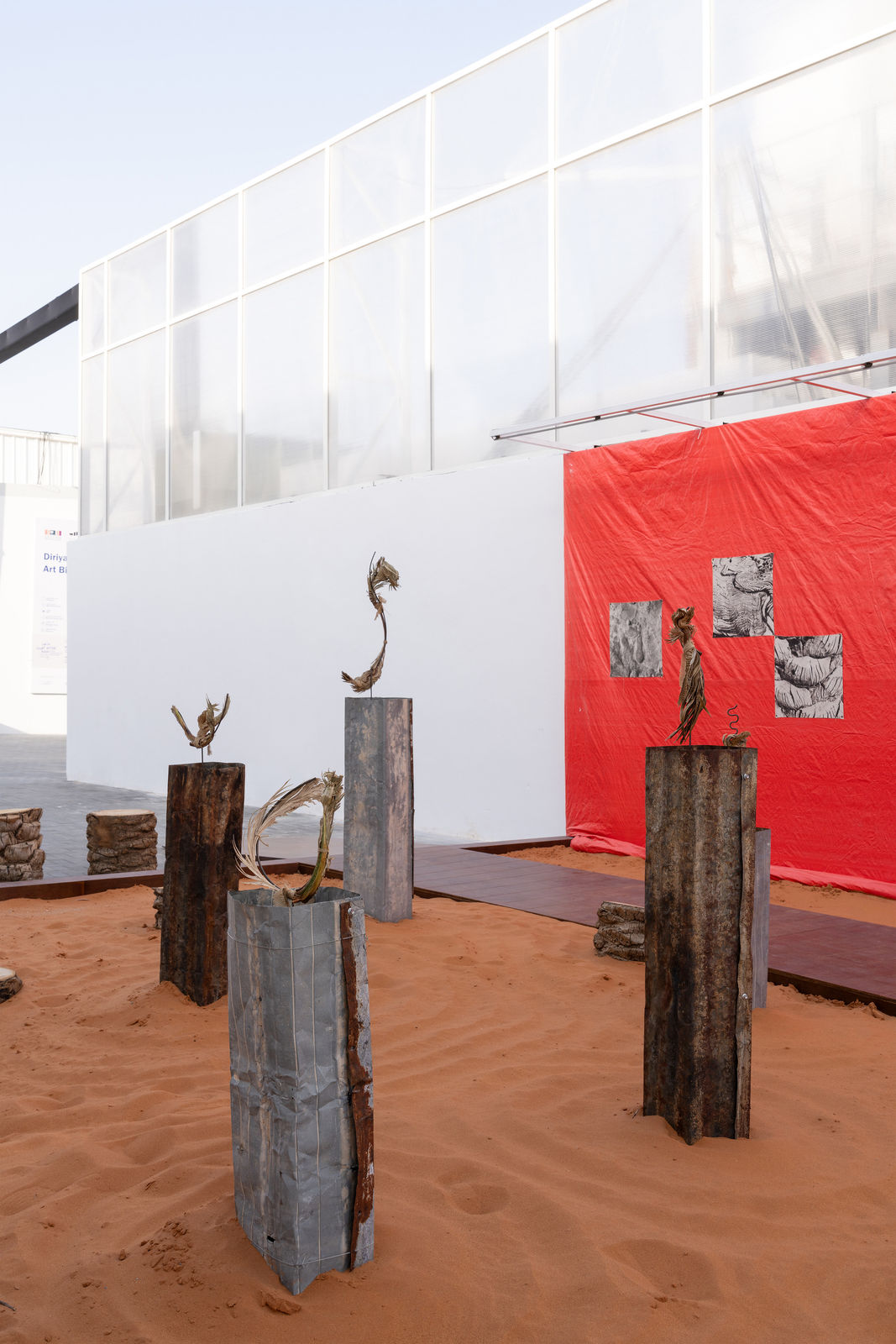 Mohammad Alfaraj, The whispers of today are heard in the garden of tomorrow, 2024