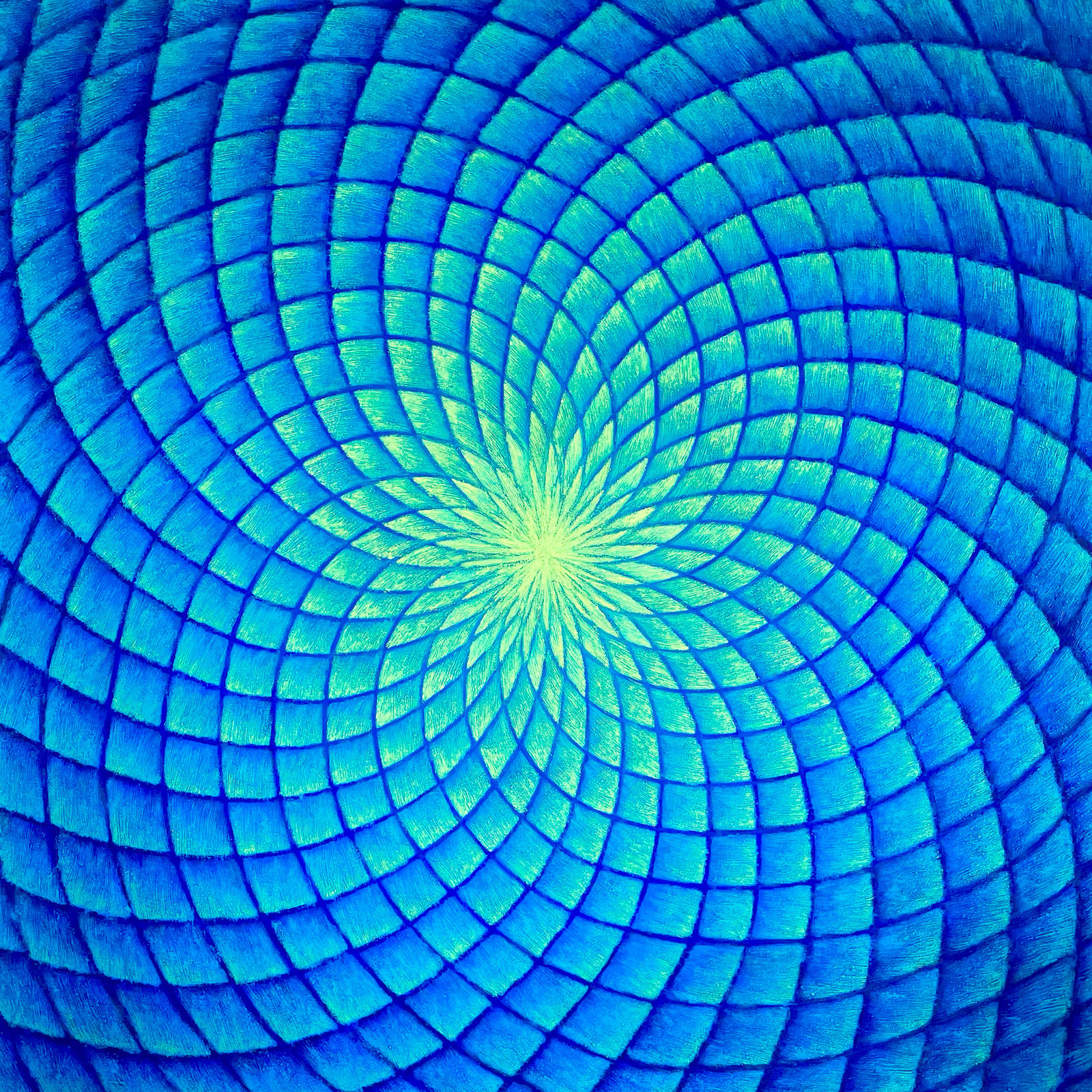 Shan Ogdemli, Blue Sunflower, 2022