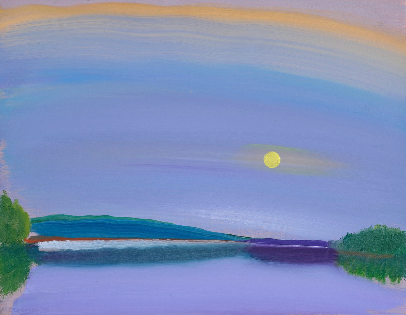 Elizabeth Osborne, Lincolnville Pitcher Pond, 1997