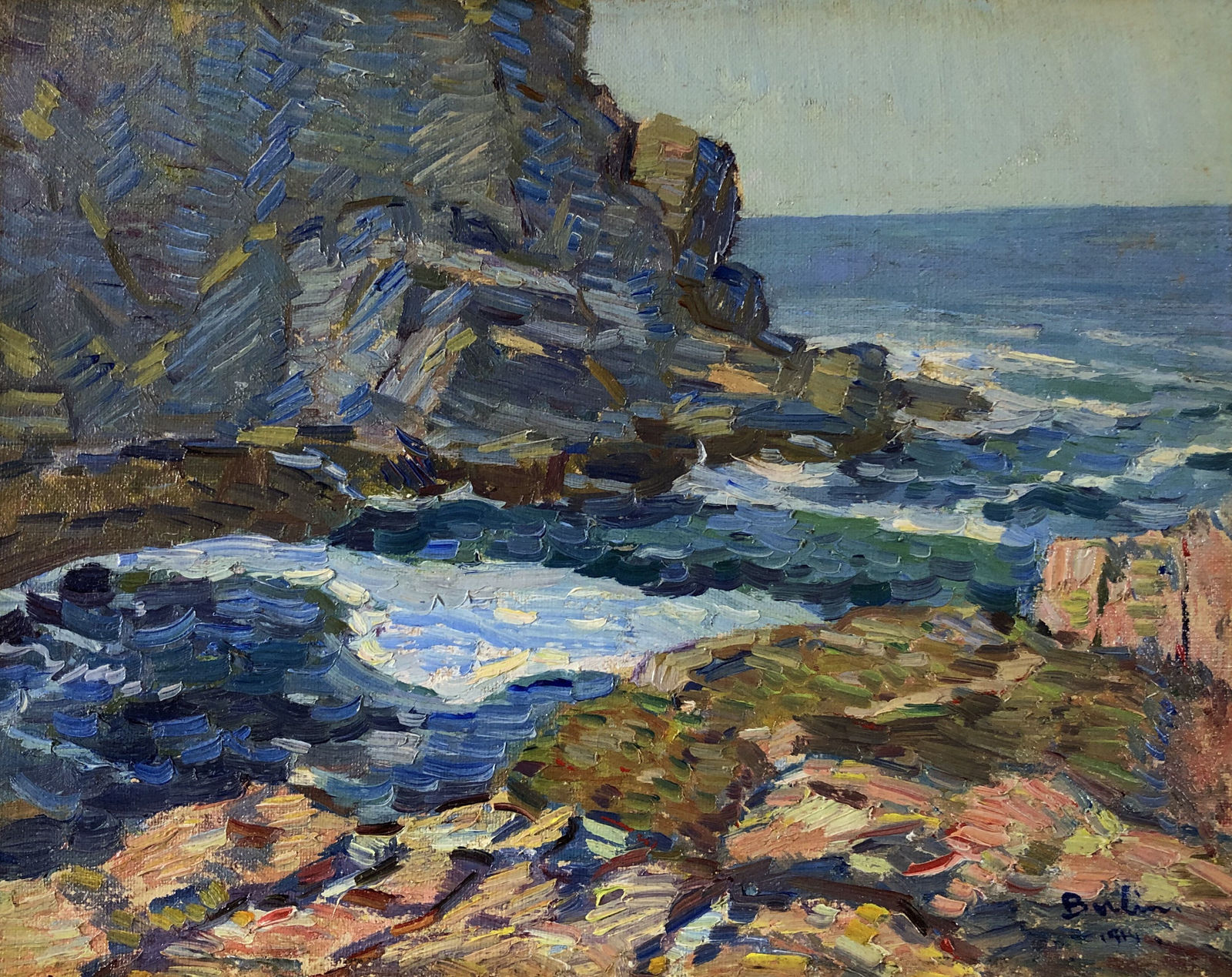 Paul Burlin, The Inlet, 1914