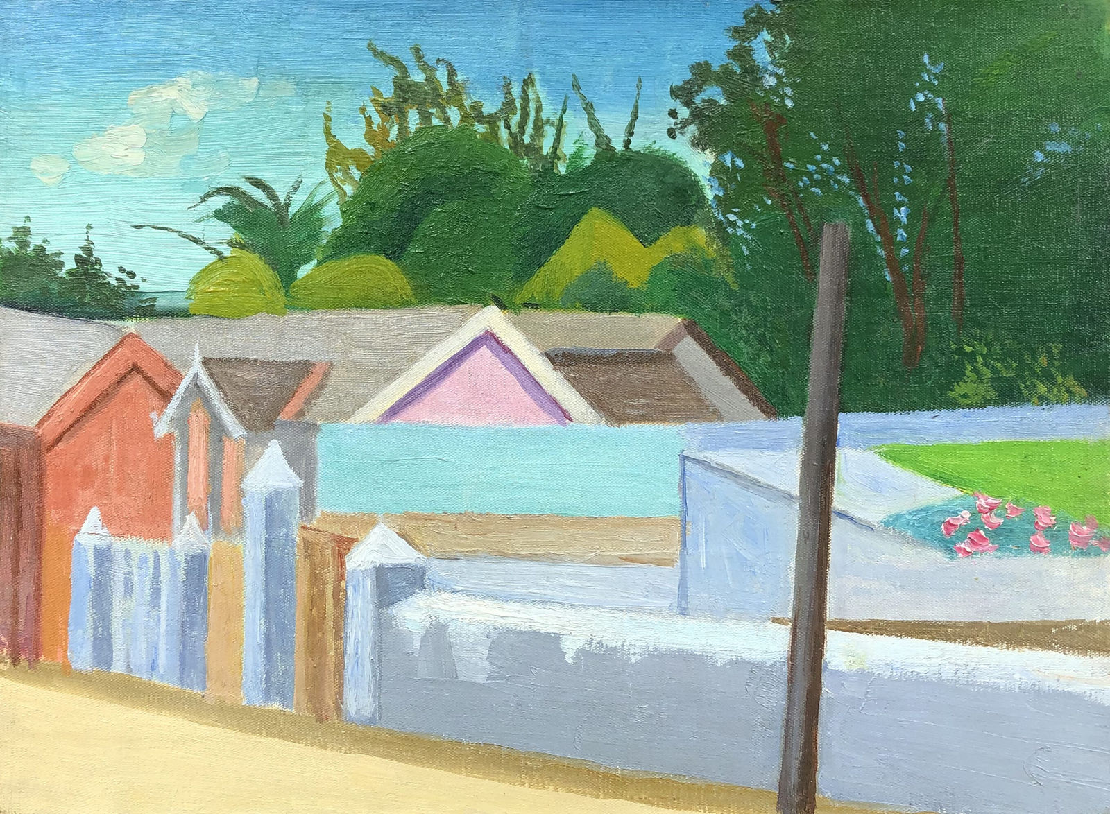 Joseph Stella, A Corner of Barbados, 1937