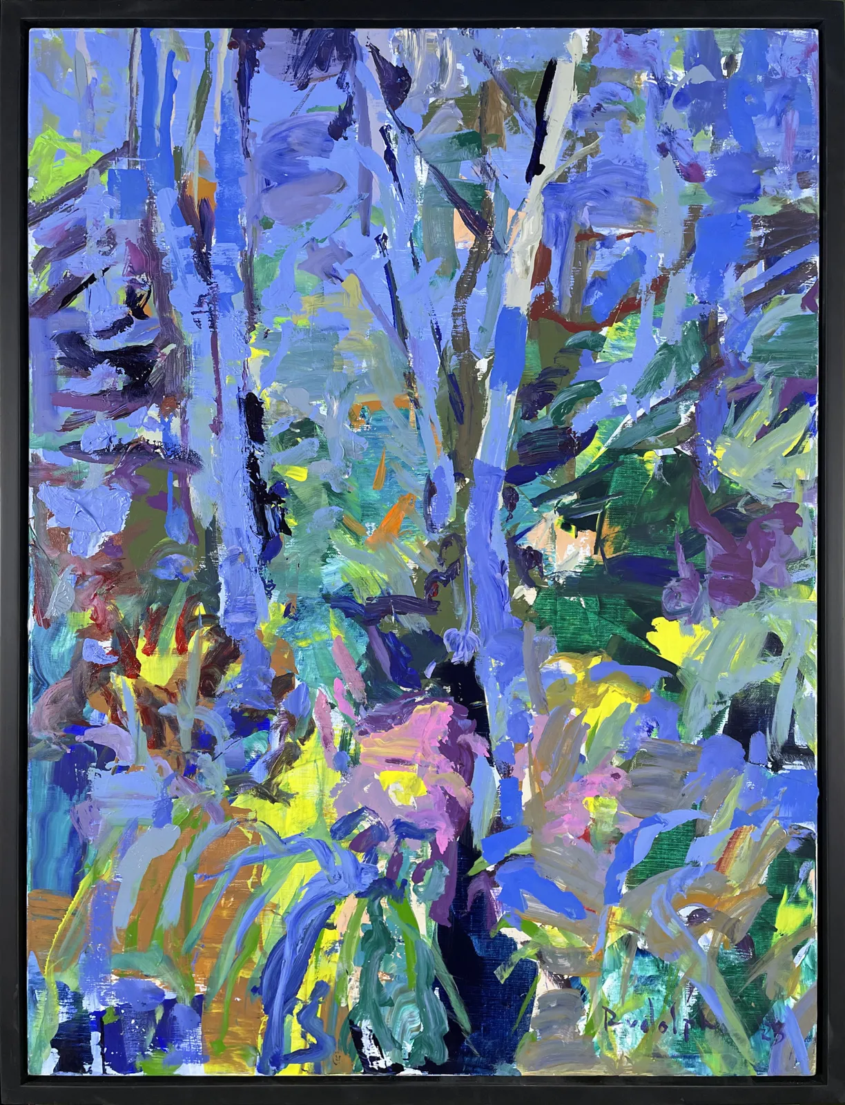 Peter Rudolph, Étude en Bleu, 2023