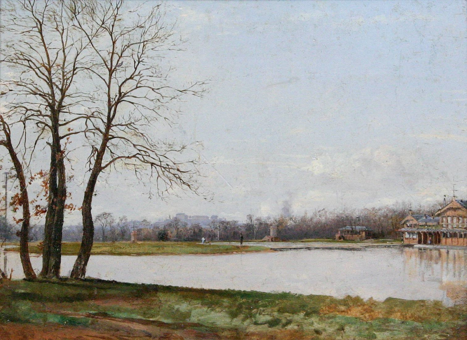 Conrad Wise Chapman, Bois-de-Boulogne, c. 1875