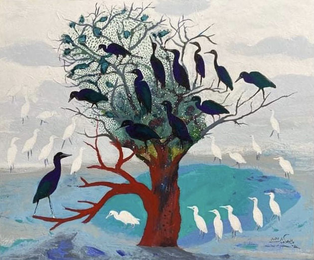 Abdel Wahab Abdel Mohsen, Untitled, 2021