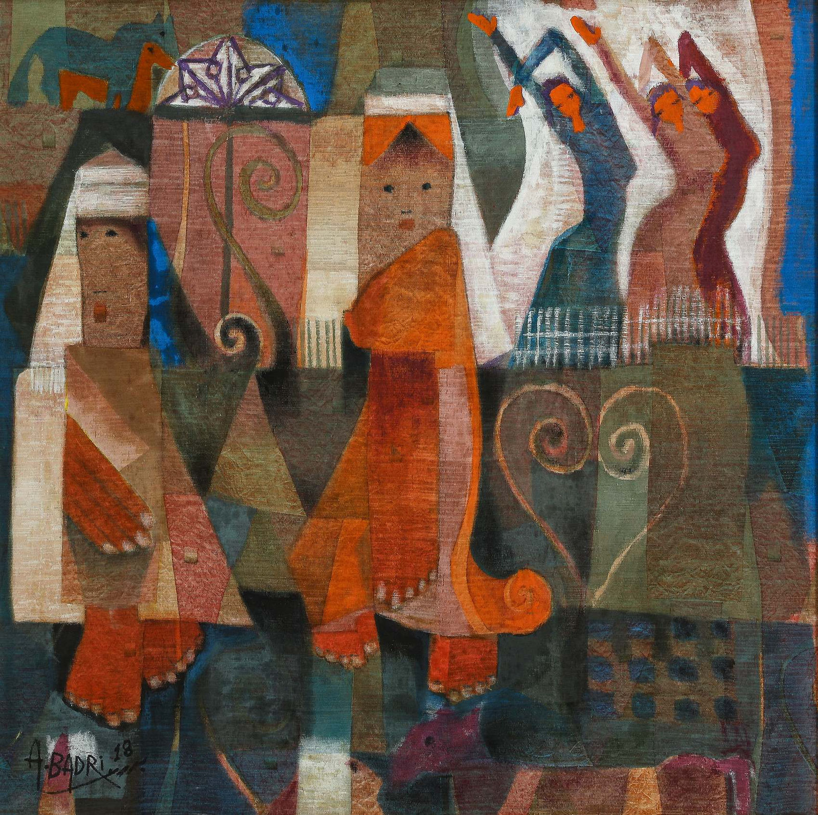 Abdelfattah El-Badri, Untitled, 2018