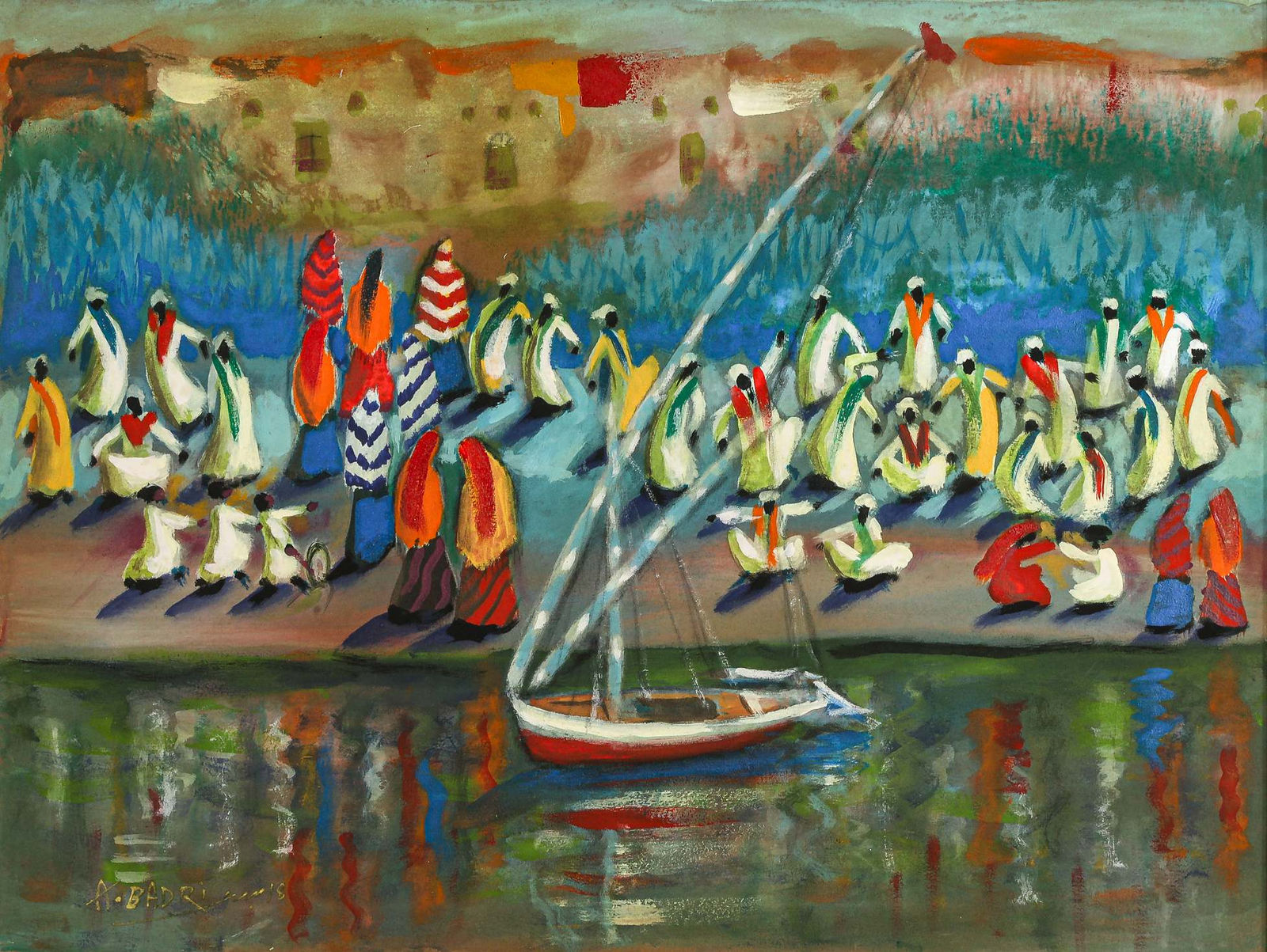 Abdelfattah El-Badri, Untitled, 2018