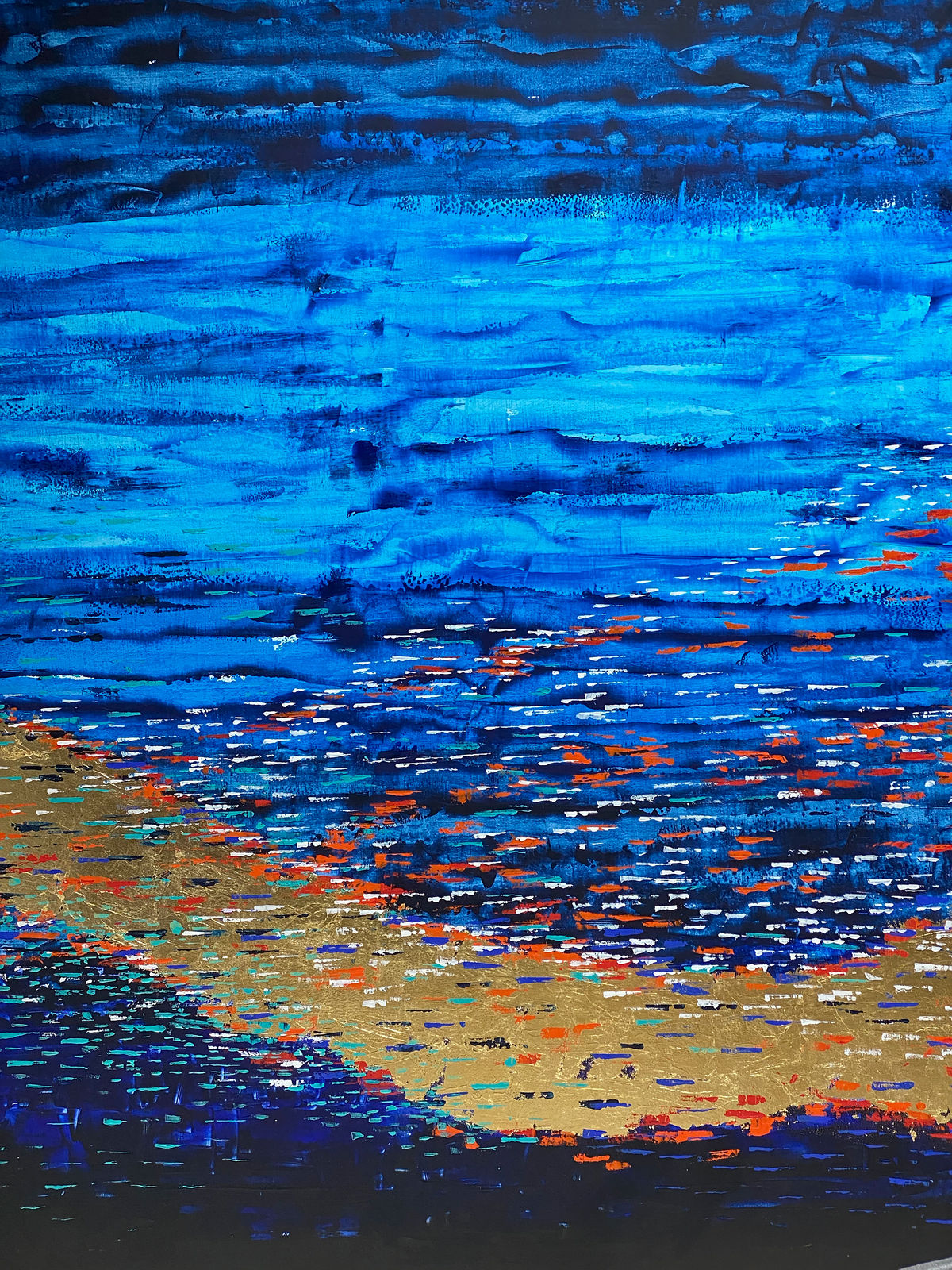 Osama Farid, Deep Blue, 2021