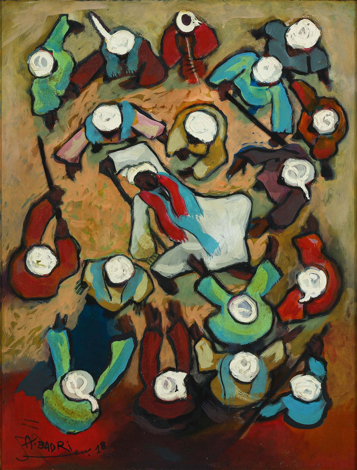 Abdelfattah El-Badri, Untitled, 2018