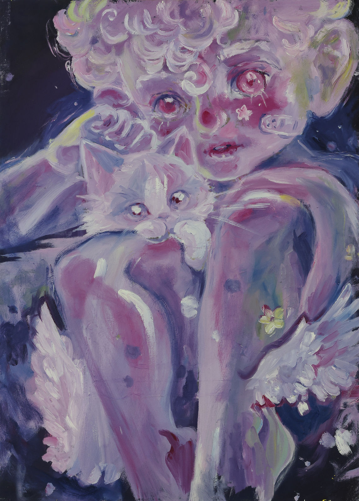 Aly Elbeblawy, Oil on canvas , 2025