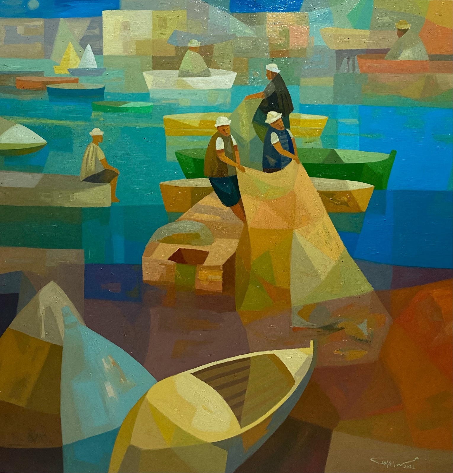 Mohamed Abulwafa, Untitled, 2022