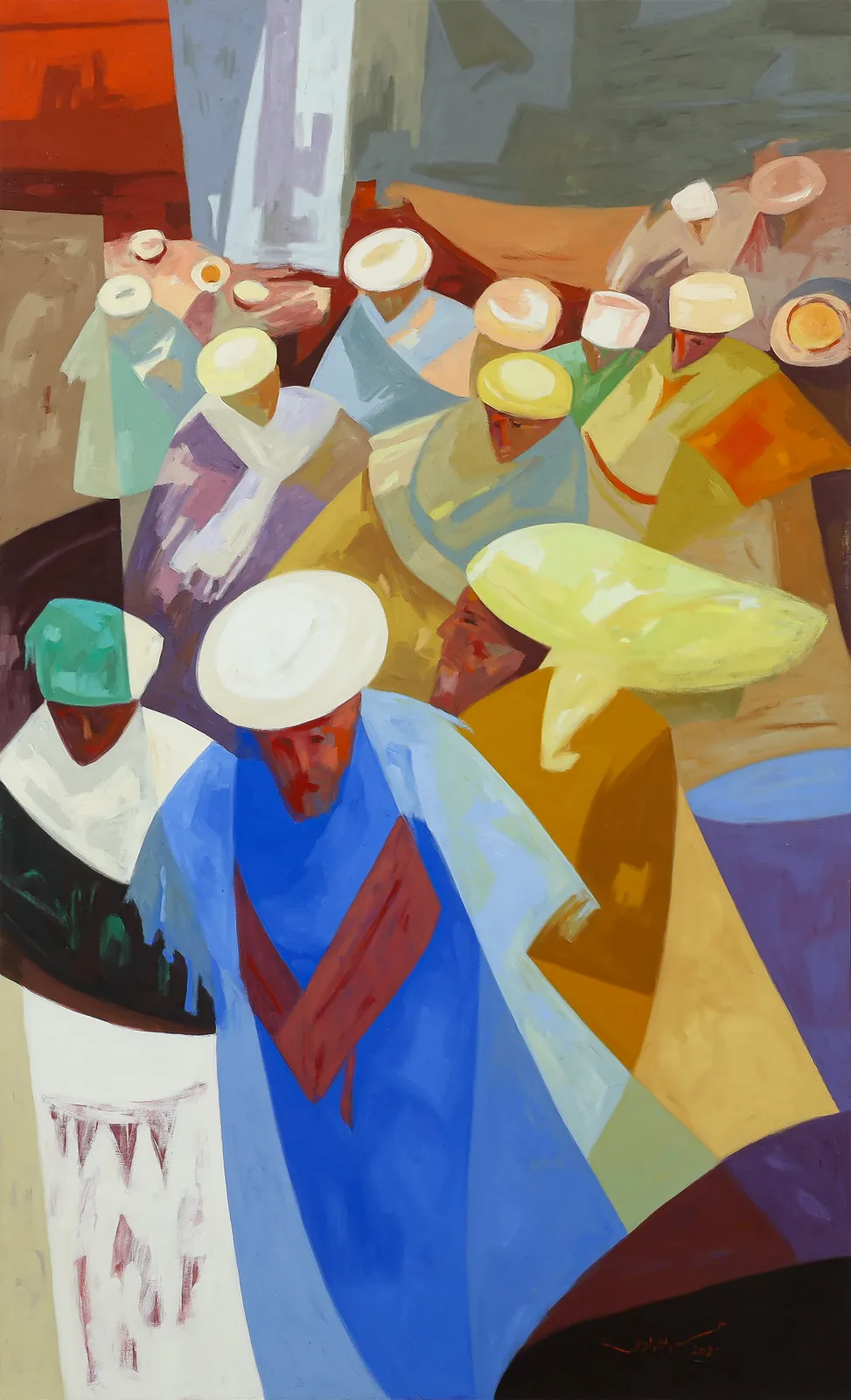 Mohamed Abulwafa, Untitled, 2025