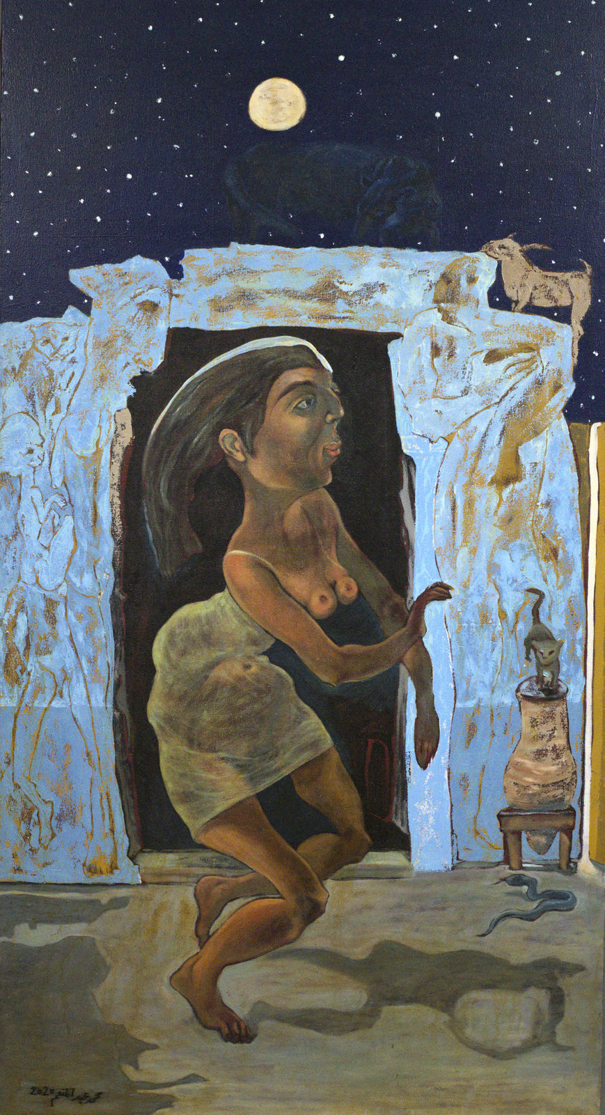 Mohamed Abdel Moneim, القط و الثعبان, 2020