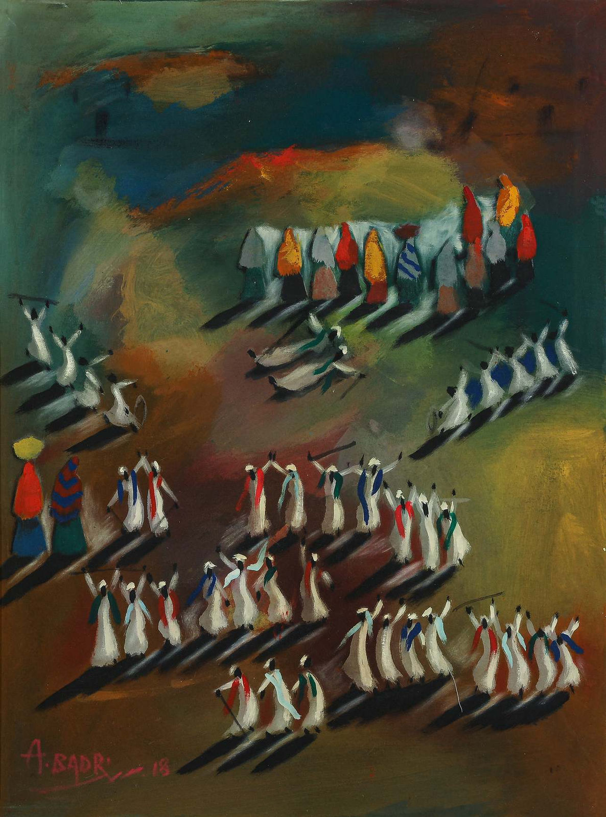 Abdelfattah El-Badri, Untitled, 2018