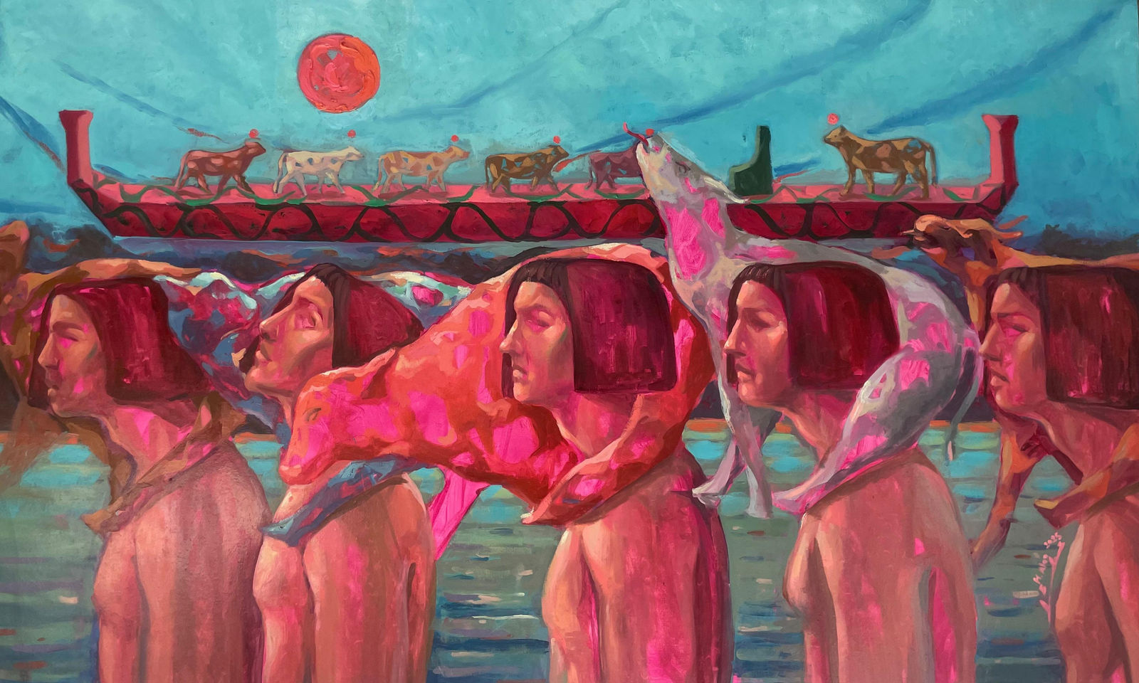 Muhammad Alaa, Bearers of offerings, 2025