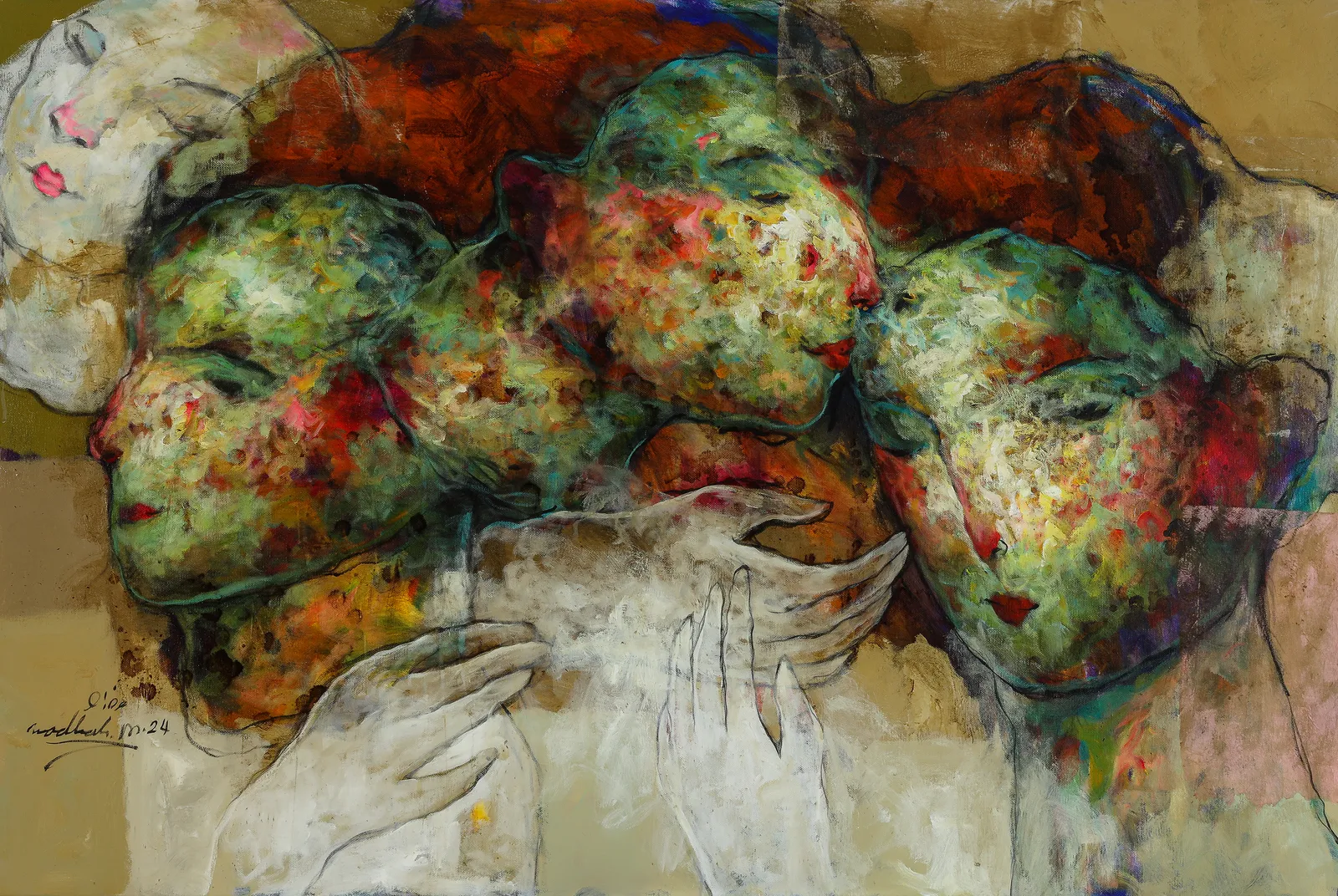 Wadhah Mahdi, Untitled, 2024