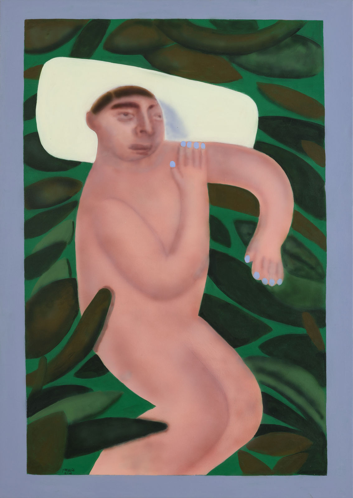 Norhan Khorshed, Stillness in green 1 , 2025