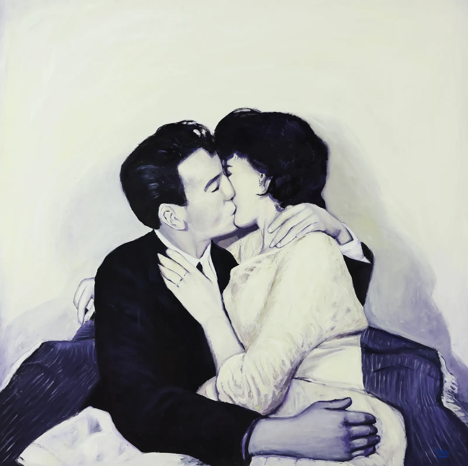 Alaa Ayman, kissing couple , 2026