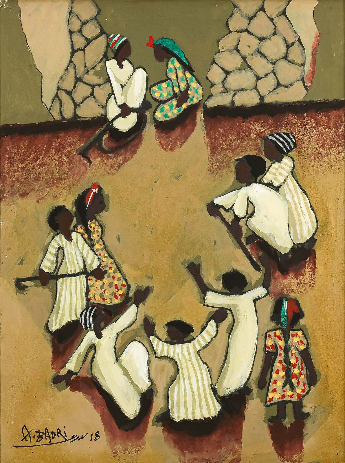 Abdelfattah El-Badri, Untitled, 2018