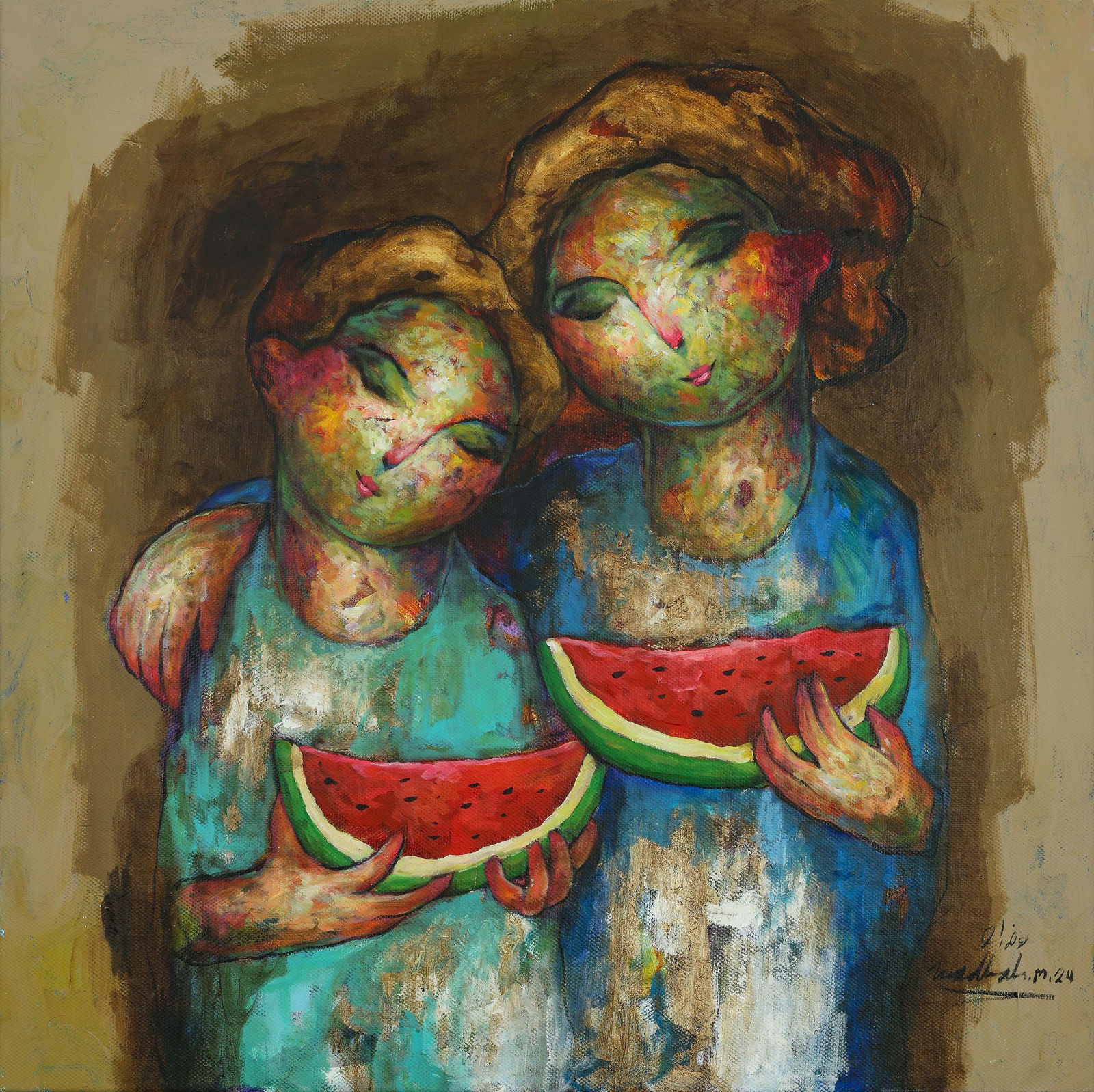 Wadhah Mahdi, Untitled, 2024