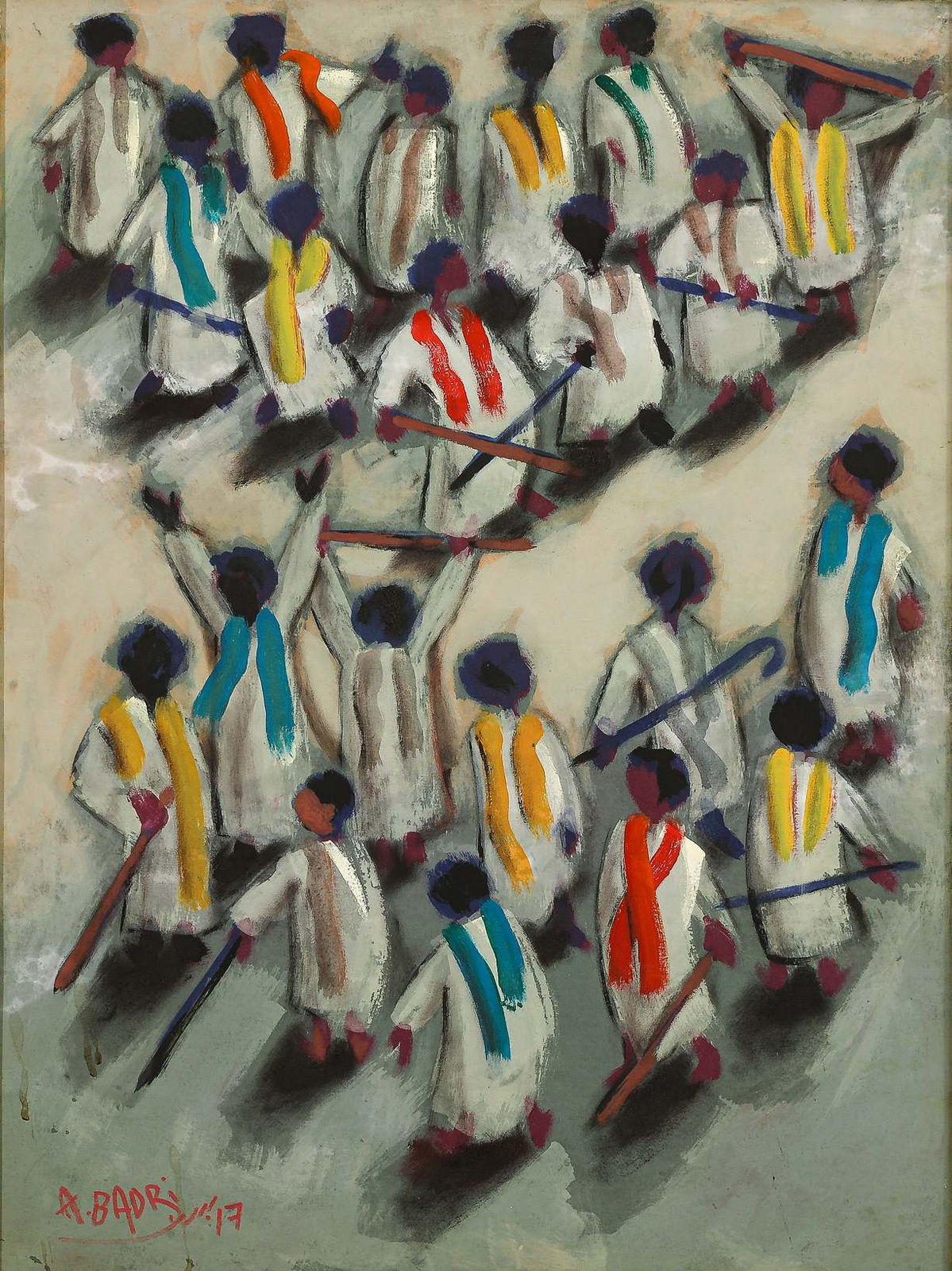 Abdelfattah El-Badri, Untitled, 2017