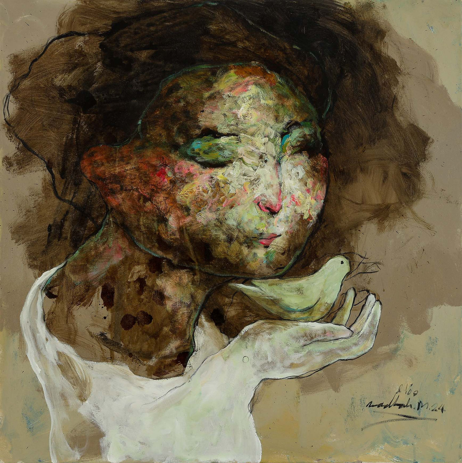 Wadhah Mahdi, Untitled, 2024