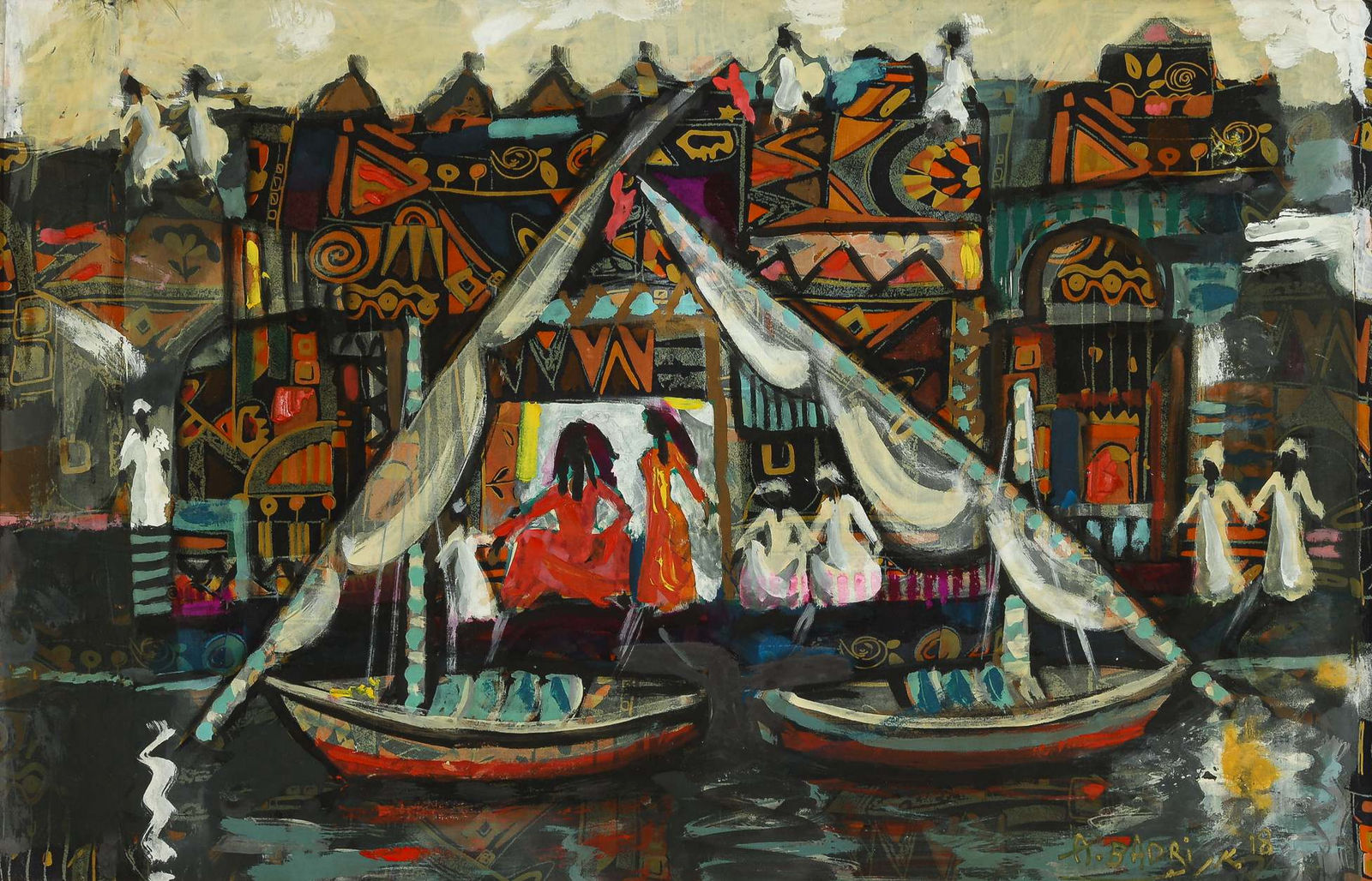 Abdelfattah El-Badri, Untitled, 2018