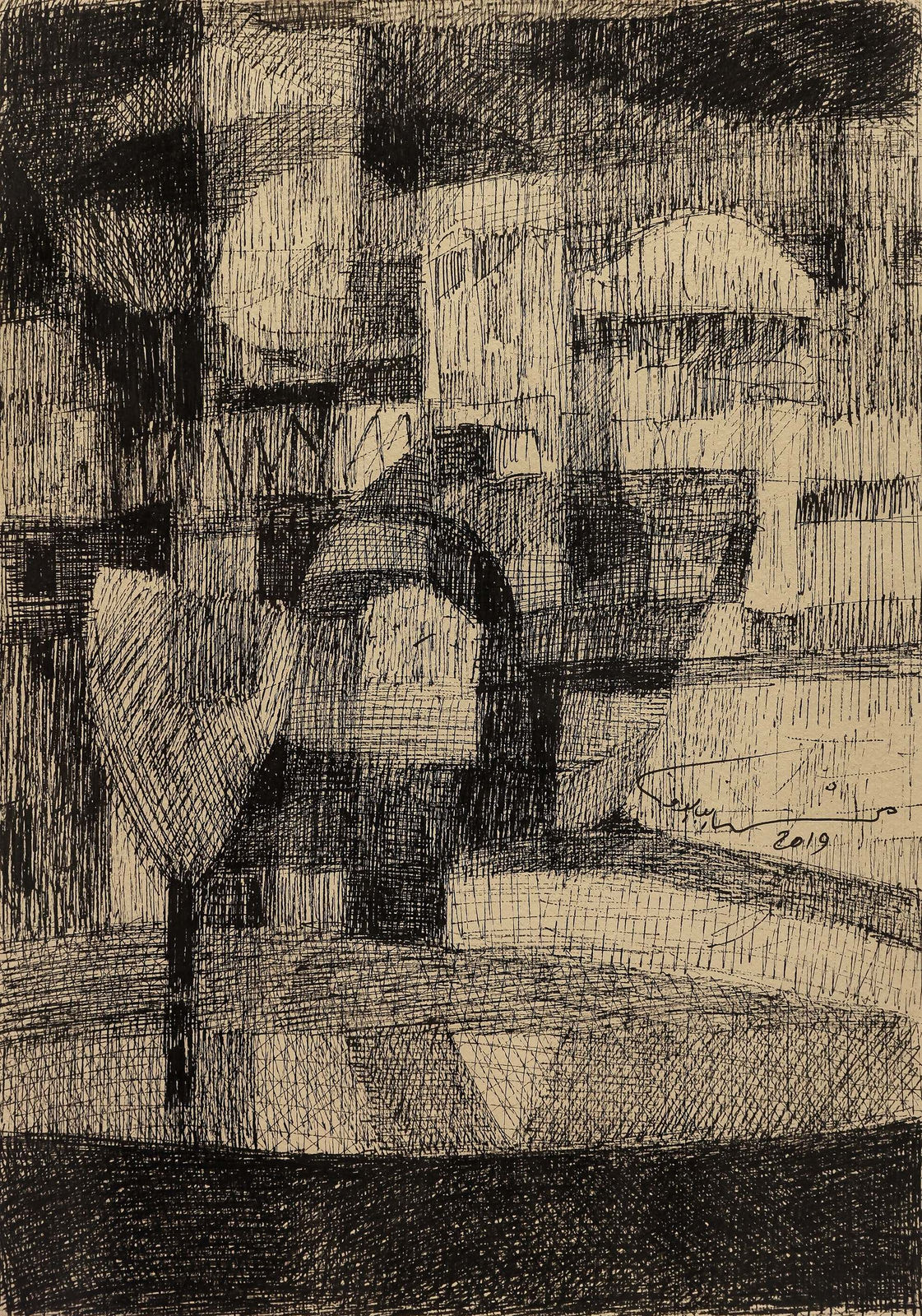 Mohamed Abulwafa, Untitled, 2025