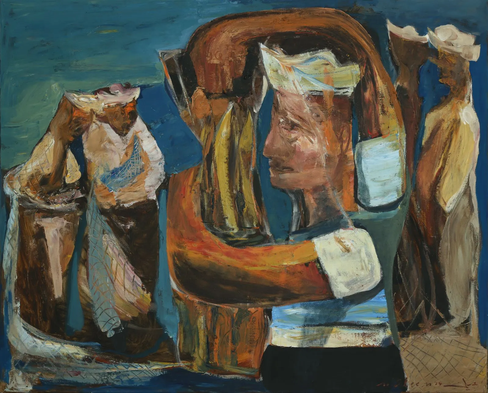 Mostafa Sleem, Dancing with the net , 2025