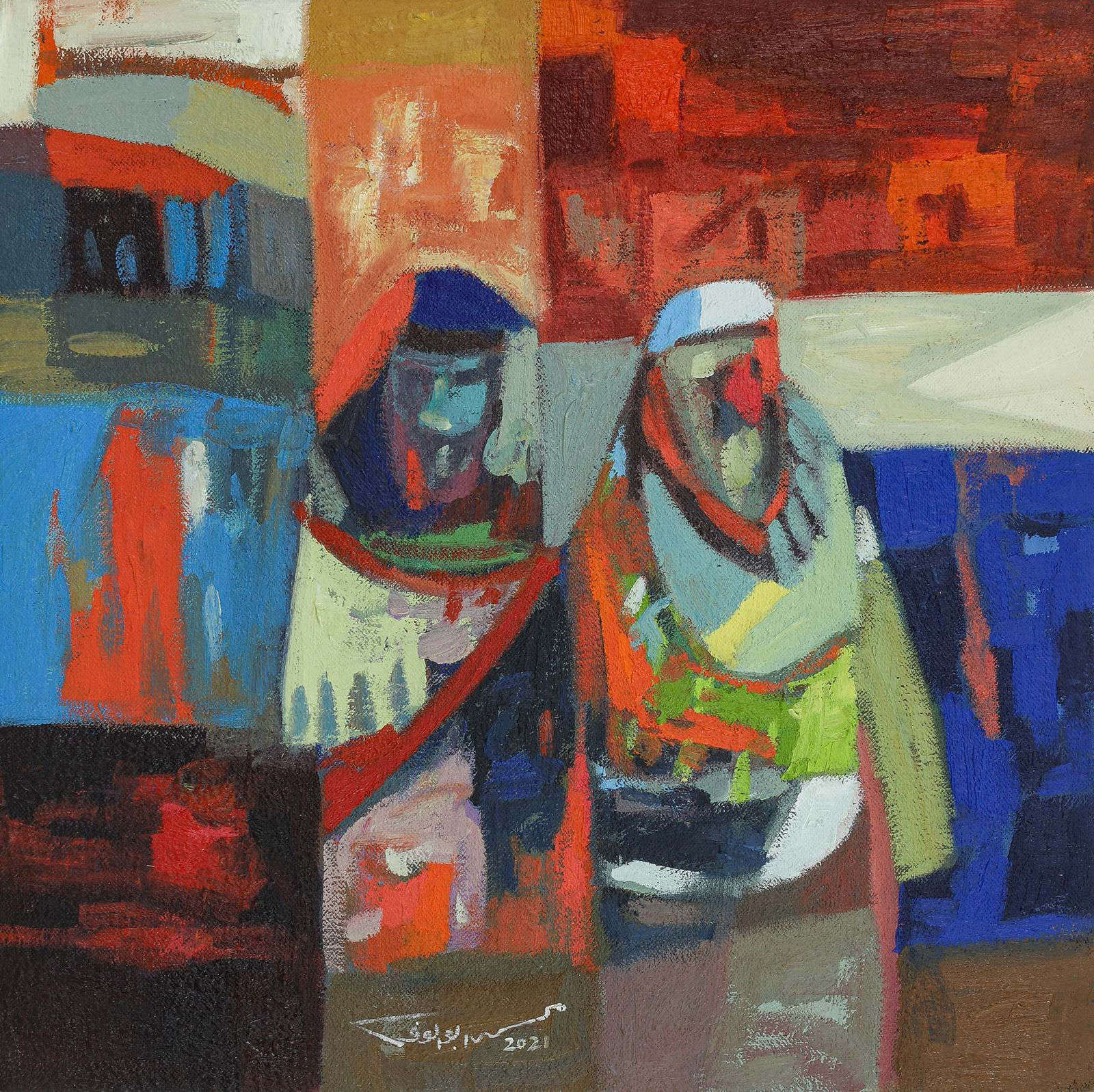 Mohamed Abulwafa, Untitled, 2018