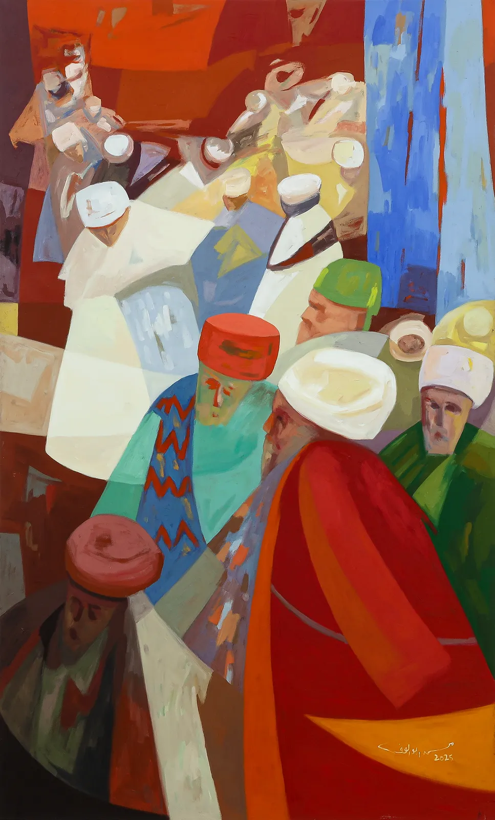 Mohamed Abulwafa, Untitled, 2025