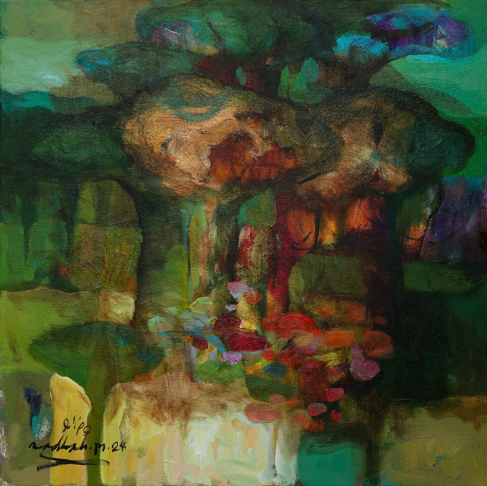 Wadhah Mahdi, Untitled, 2024