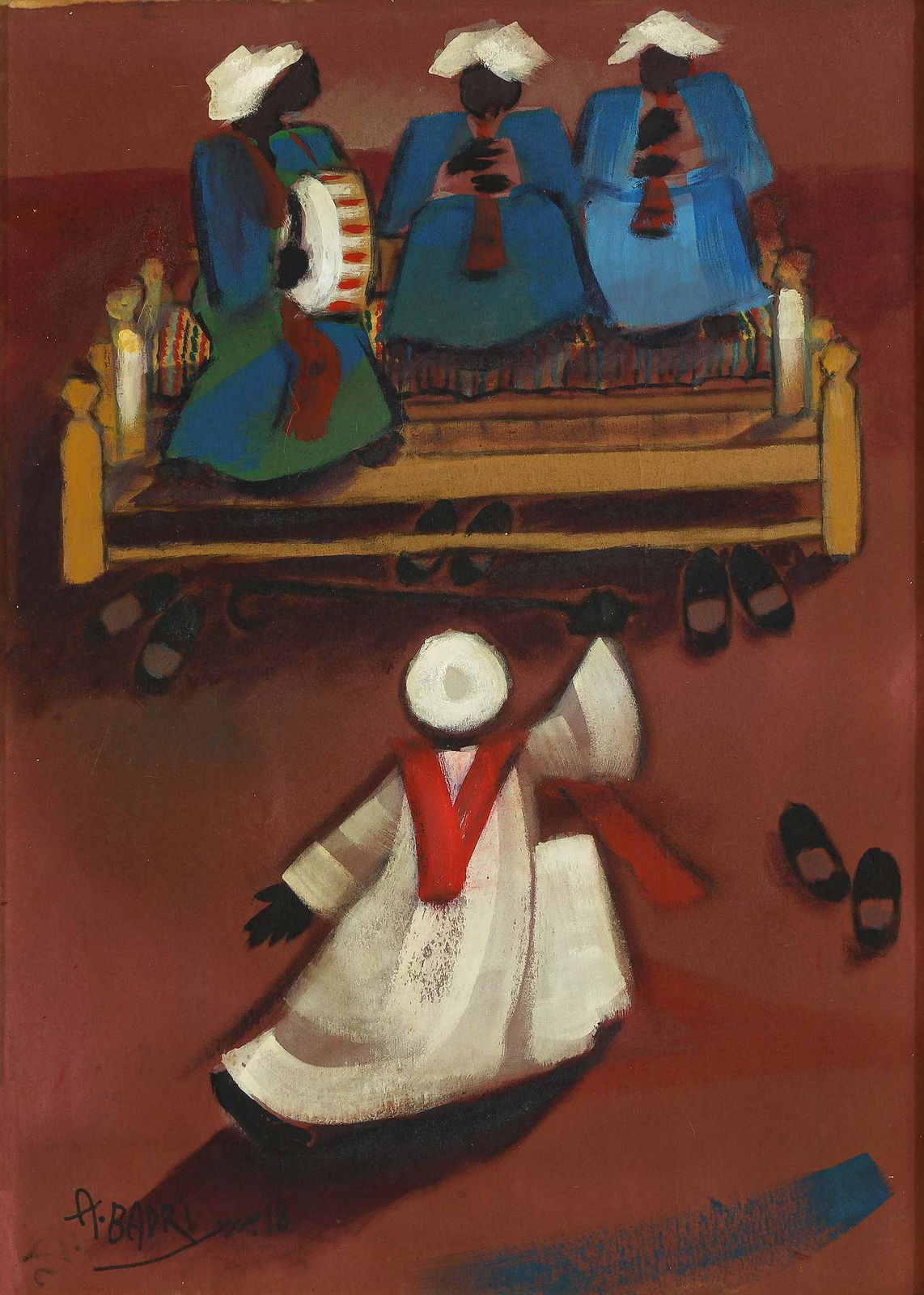 Abdelfattah El-Badri, Untitled, 2018